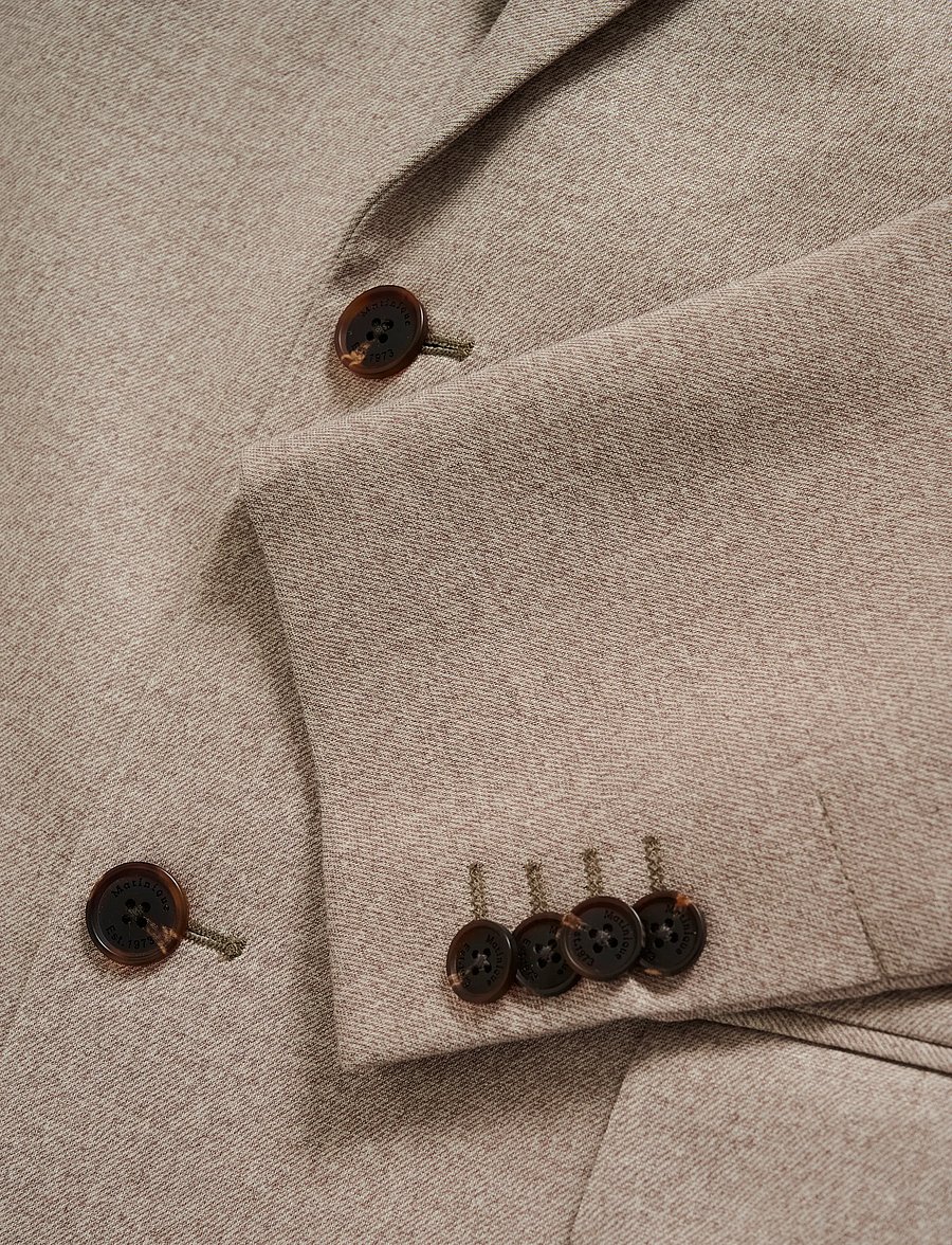 Matinique - MAcharles Jersey - single breasted blazers - caribou - 5