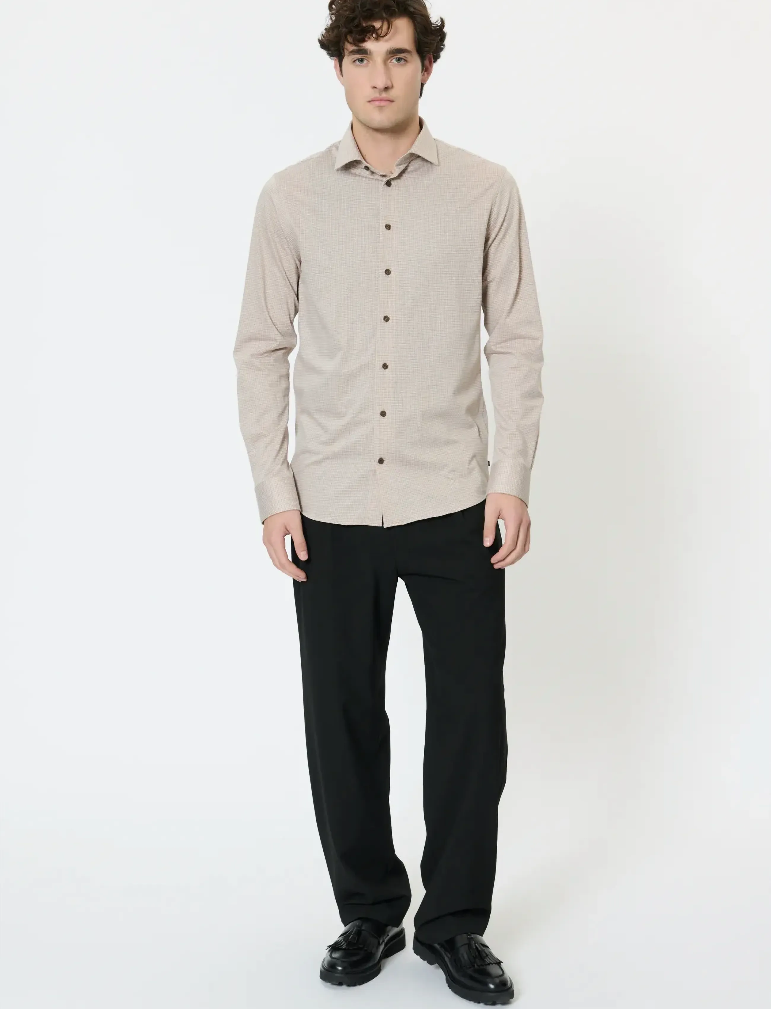 Matinique - MAmarc N - pattern shirts - plaza taupe - 2