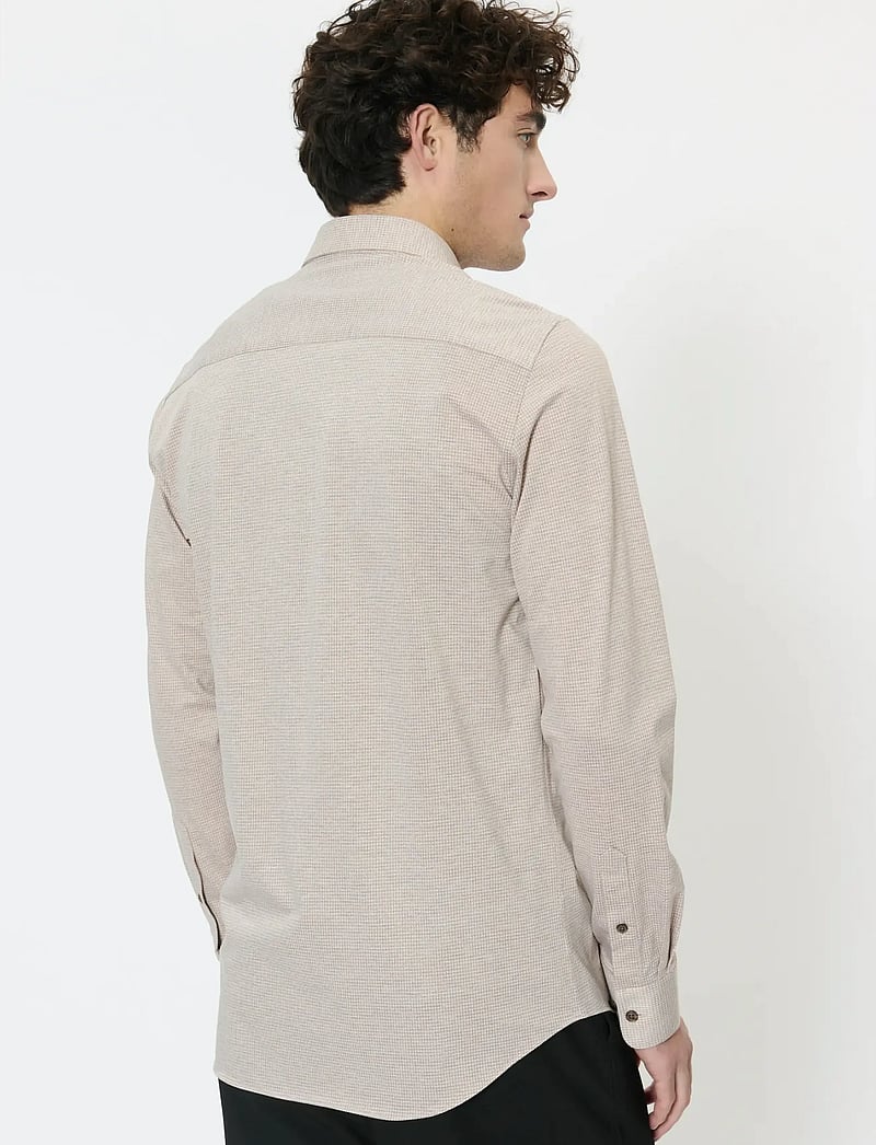 Matinique - MAmarc N - mønstrede skjorter - plaza taupe - 3