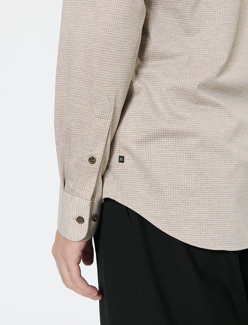 Matinique - MAmarc N - mønstrede skjorter - plaza taupe - 4