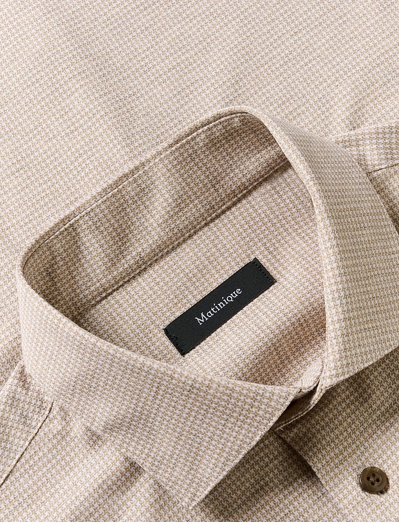 Matinique - MAmarc N - mønstrede skjorter - plaza taupe - 5