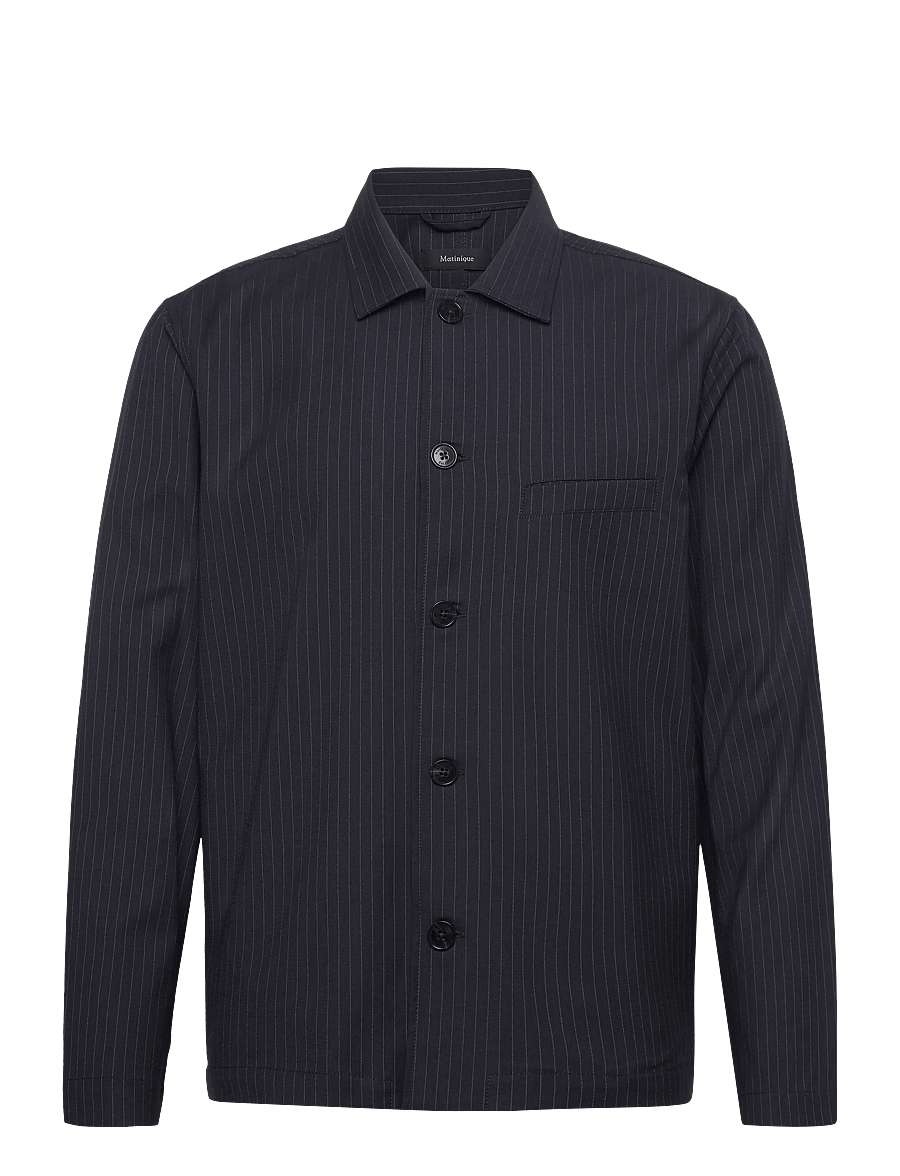 Matinique - MAlanden V - shop by occasion - navy pinstripe - 1