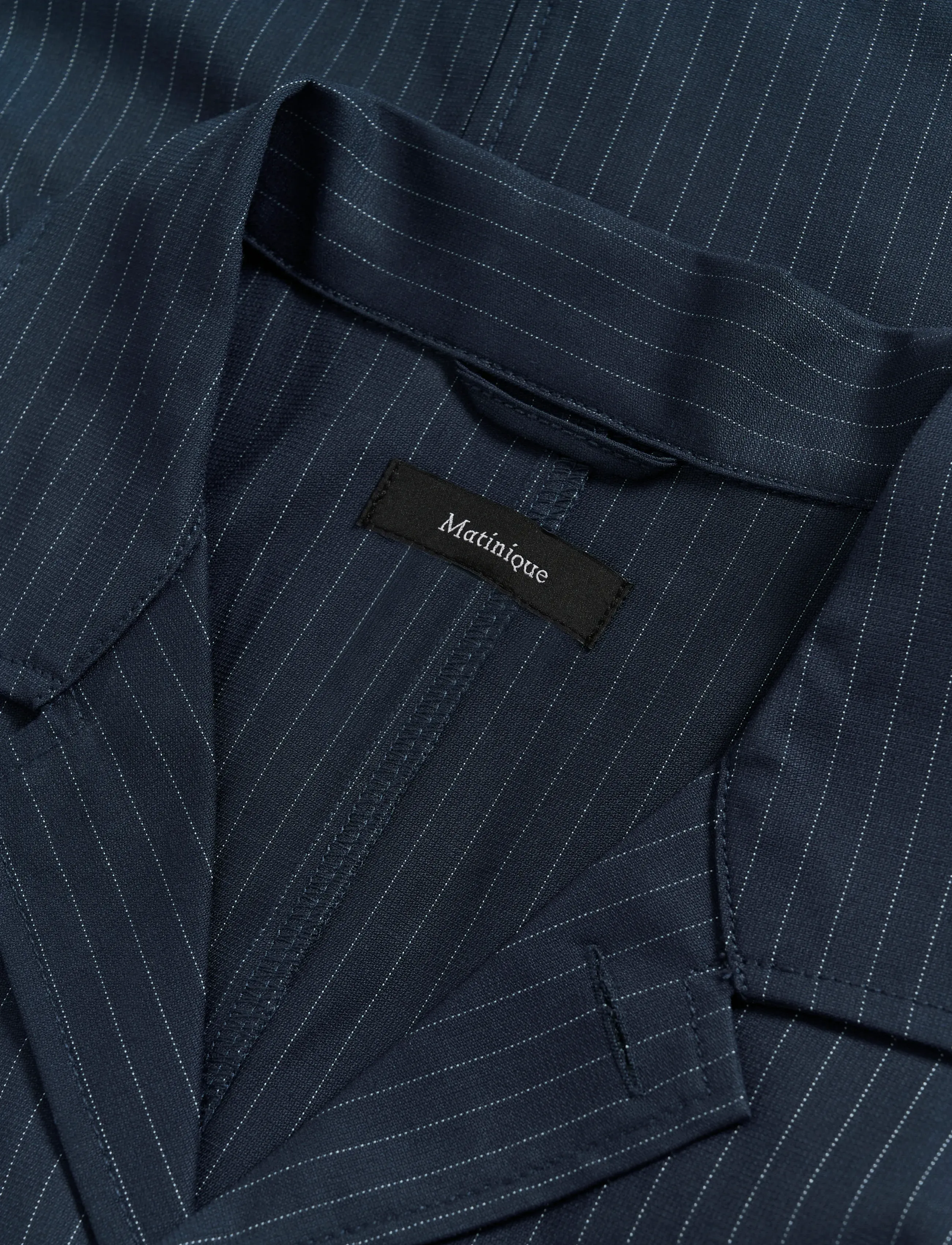 Matinique - MAlanden V - mænd - navy pinstripe - 5
