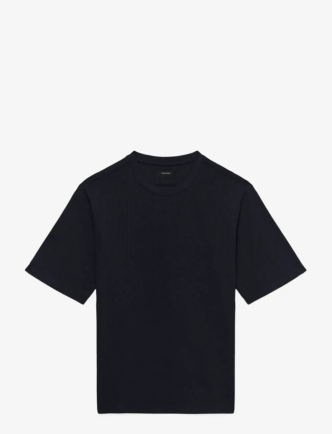 Matinique - MAkai Crew - marškinėliai trumpomis rankovėmis - dark navy - 1