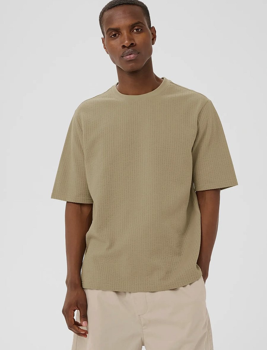 Matinique - MAkai Crew - kortærmede t-shirts - winter twig - 0