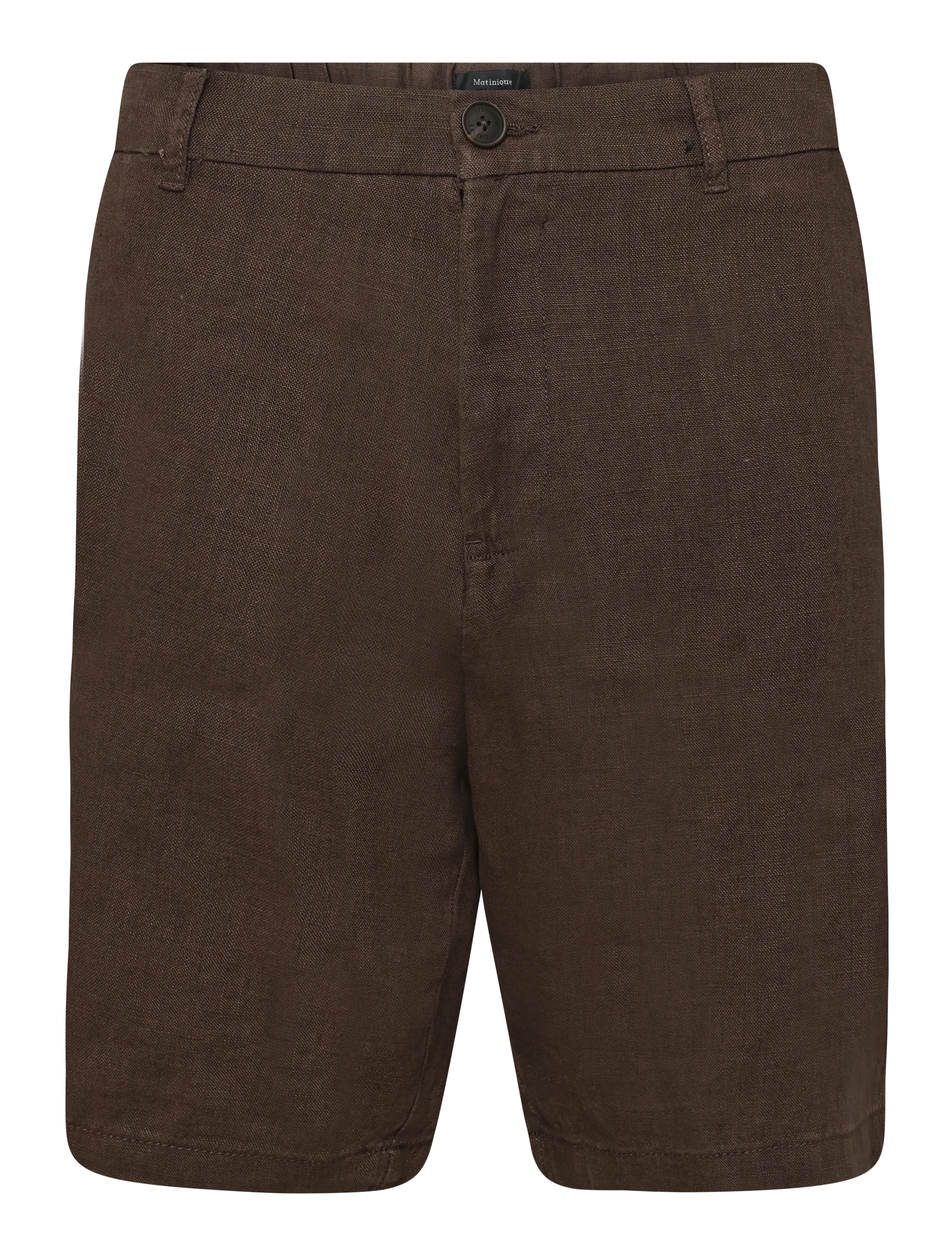 Matinique Maharlow Short, 28, Brown, Shorts > Linen Shorts, Herre