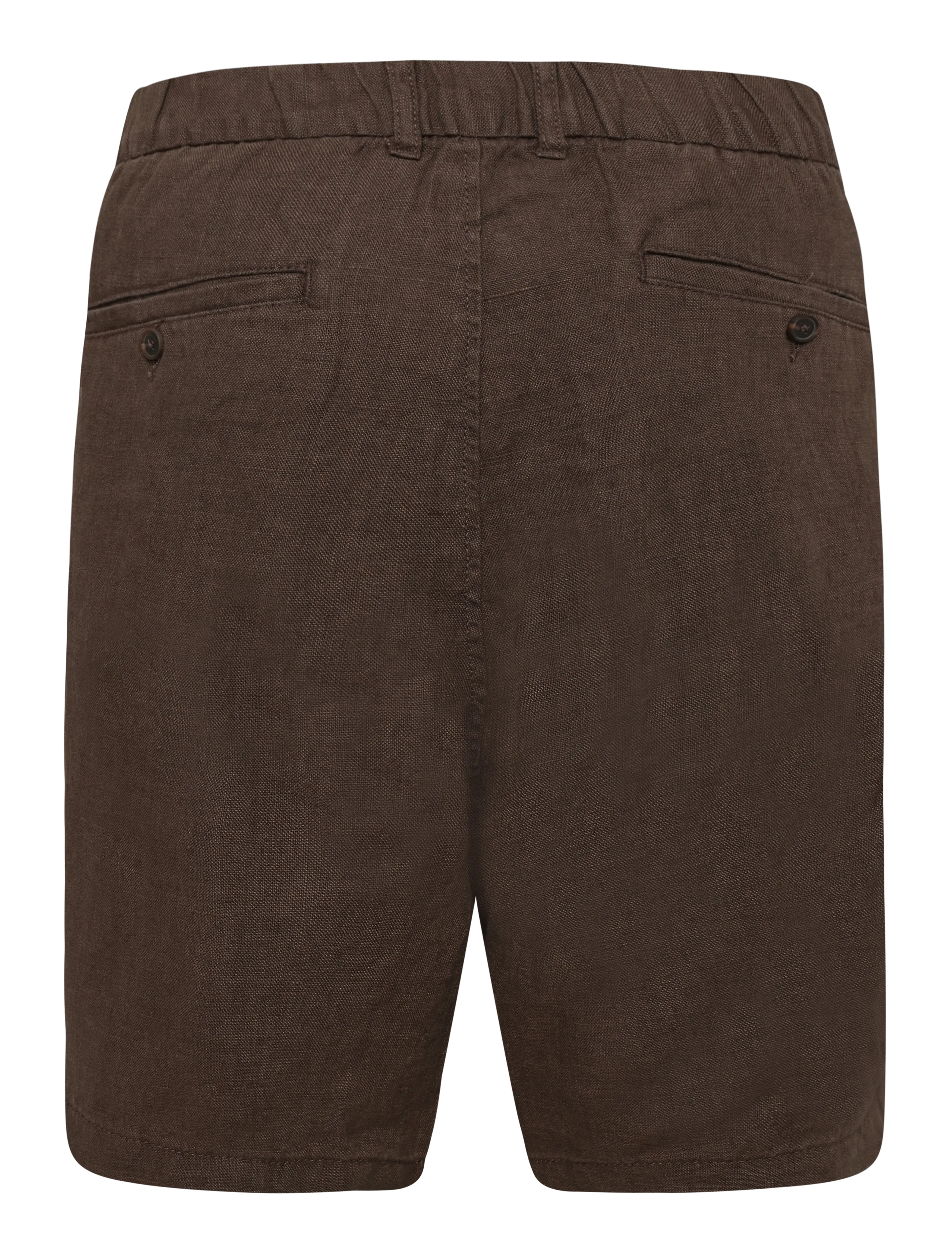 Matinique - MAharlow Short - leinen-shorts - chocolate brown - 1