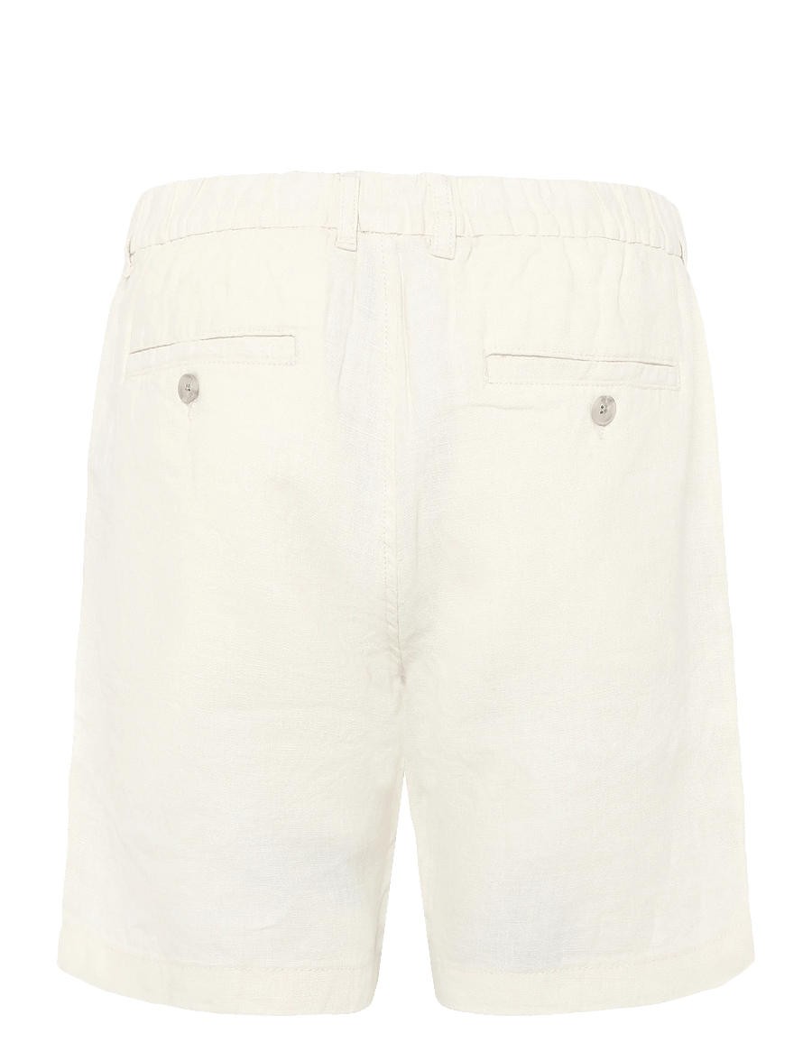 Matinique - MAharlow Short - linased lühikesed püksid - eggnog - 1