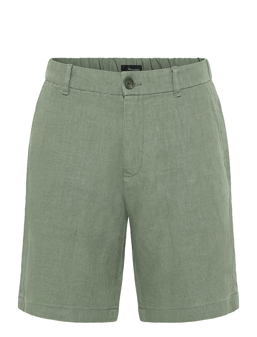 Matinique - MAharlow Short - linased lühikesed püksid - sea spray - 0