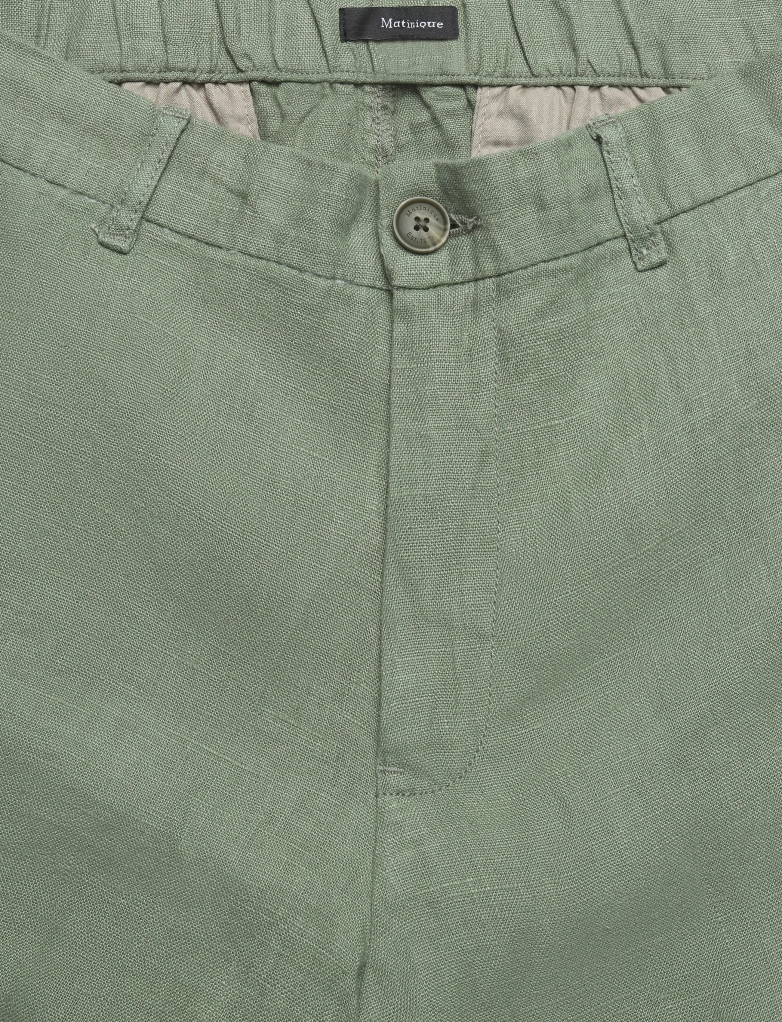 Matinique - MAharlow Short - hørshorts - sea spray - 4