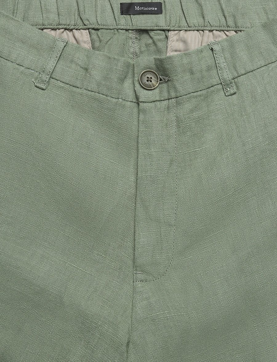 Matinique - MAharlow Short - linased lühikesed püksid - sea spray - 4