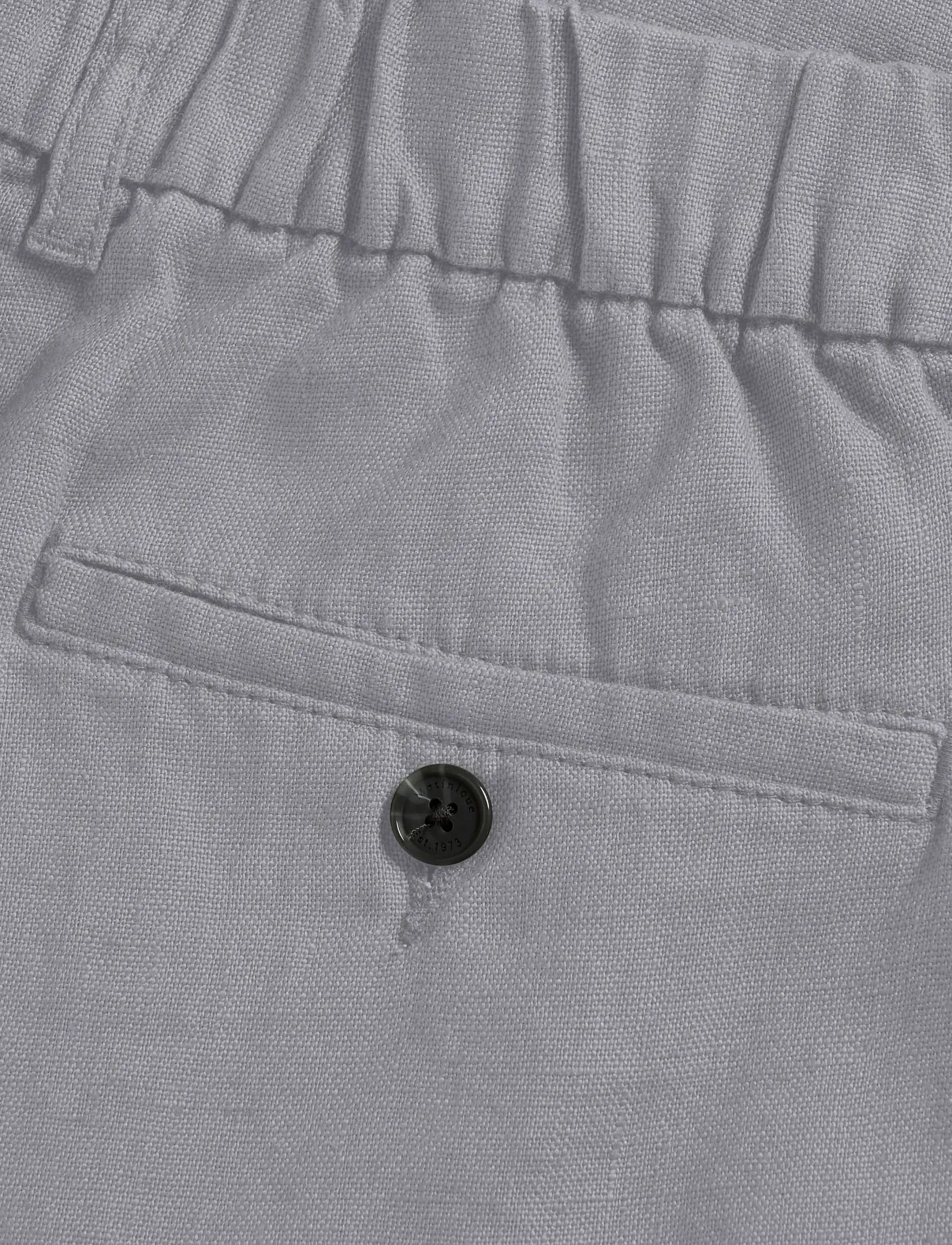 Matinique - MAharlow Short - linased lühikesed püksid - tradewinds - 3