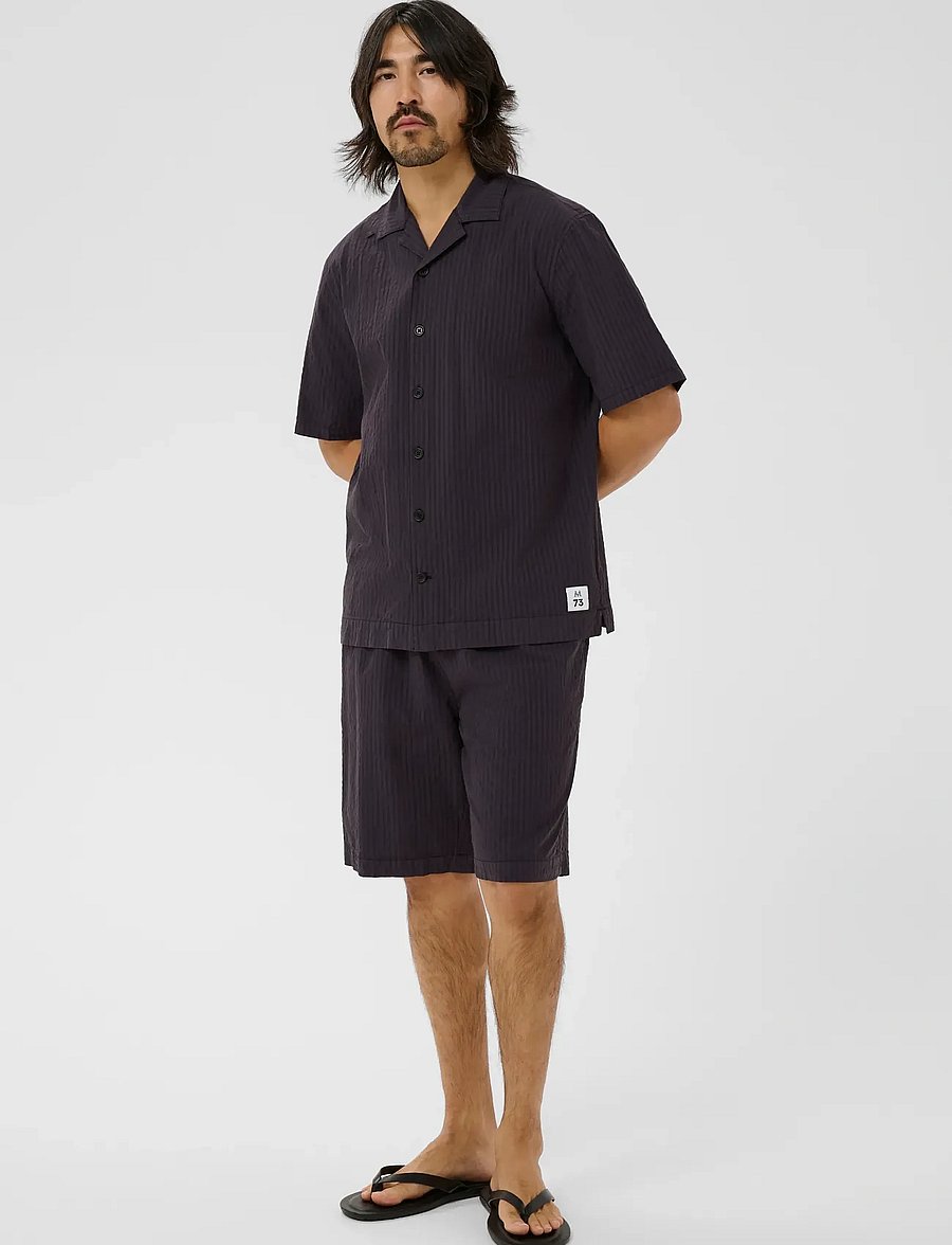 Matinique - MAklampo 73 - lühikeste varrukatega särgid - washed black - 2