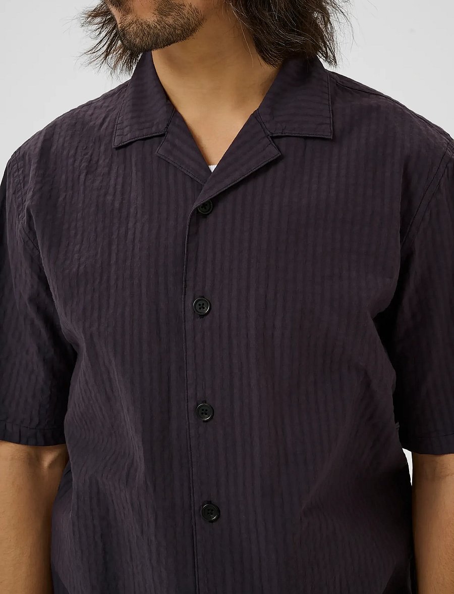 Matinique - MAklampo 73 - lühikeste varrukatega särgid - washed black - 5
