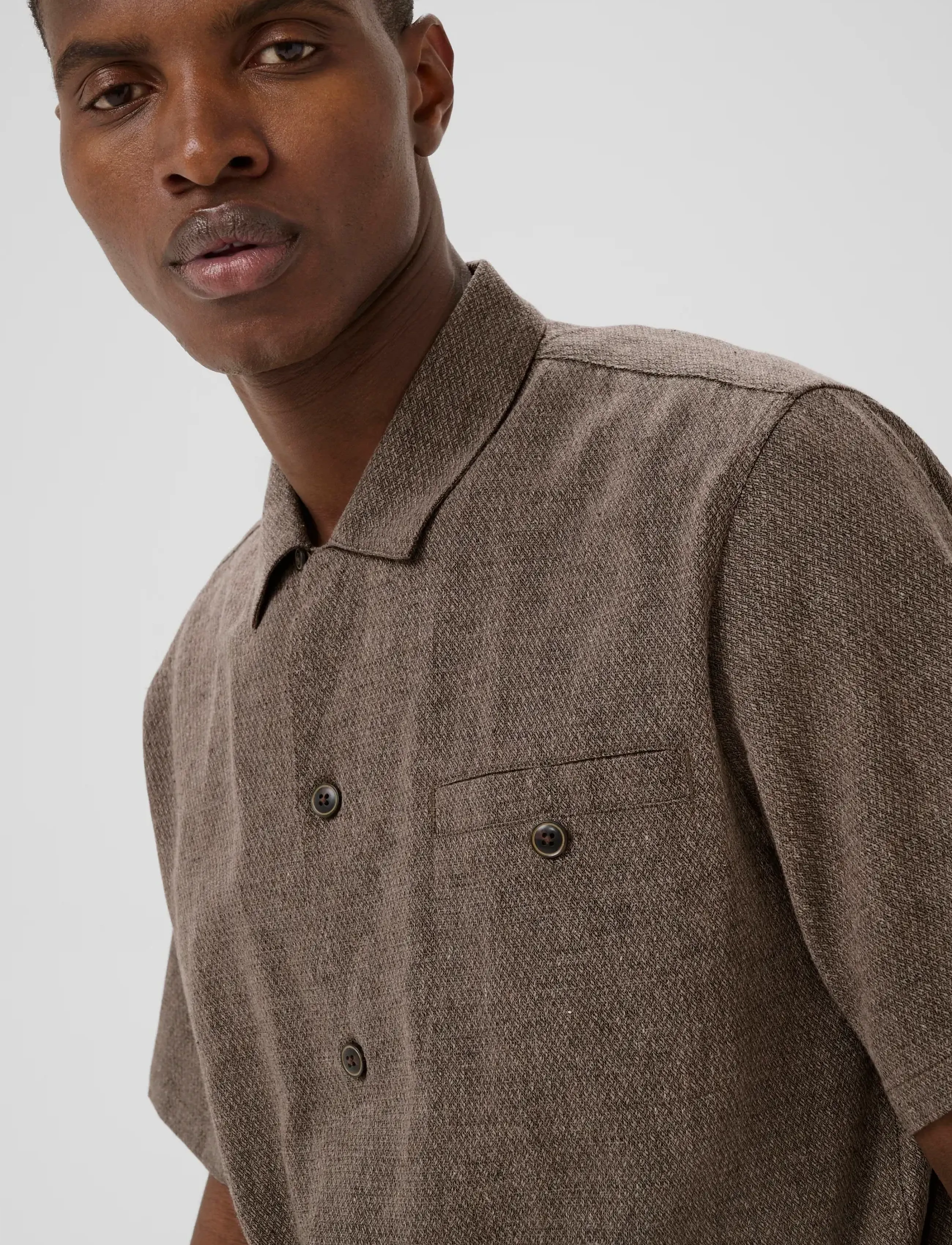 Matinique - MAflint Heritage - kurzarmhemden - chocolate brown - 2