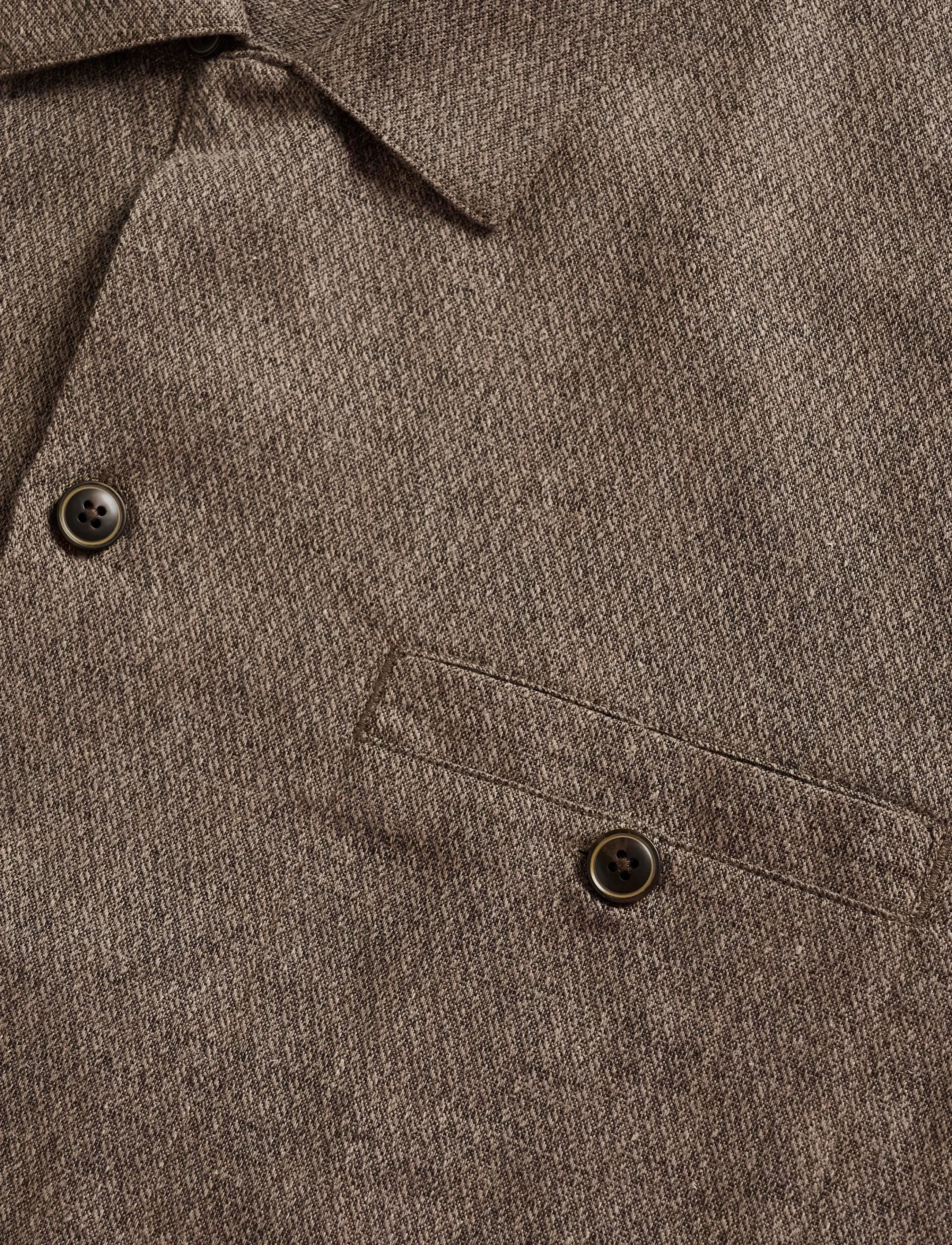 Matinique - MAflint Heritage - kurzarmhemden - chocolate brown - 4
