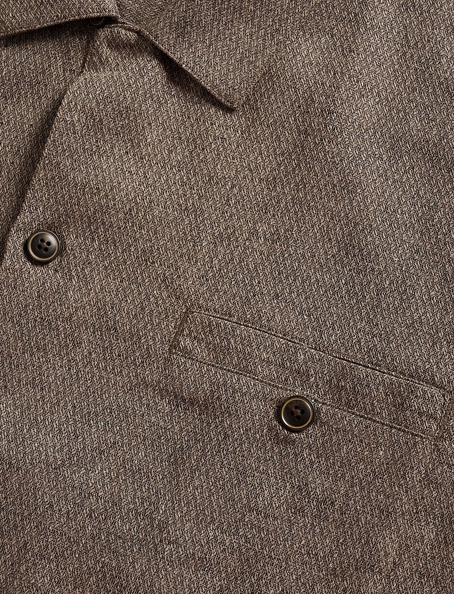 Matinique - MAflint Heritage - kortærmede skjorter - chocolate brown - 4