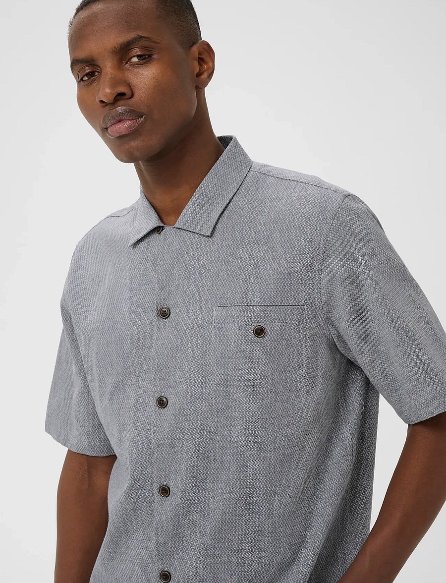 Matinique - MAflint Heritage - short-sleeved shirts - tradewinds - 5