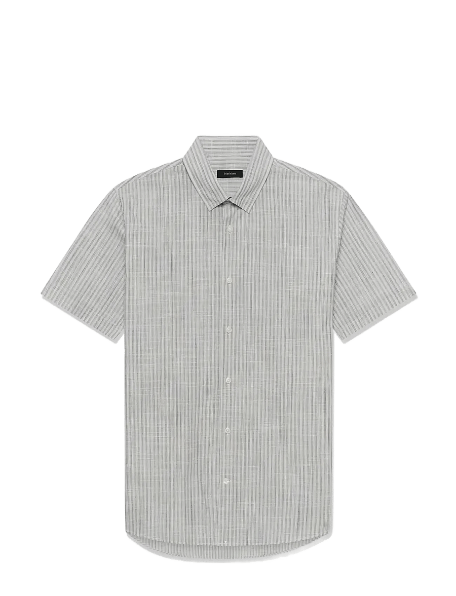 Matinique - MAtrostol BU SS - kortærmede skjorter - dark navy - 0