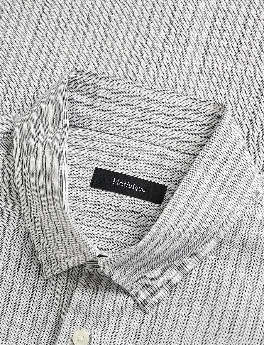 Matinique - MAtrostol BU SS - kortærmede skjorter - dark navy - 1