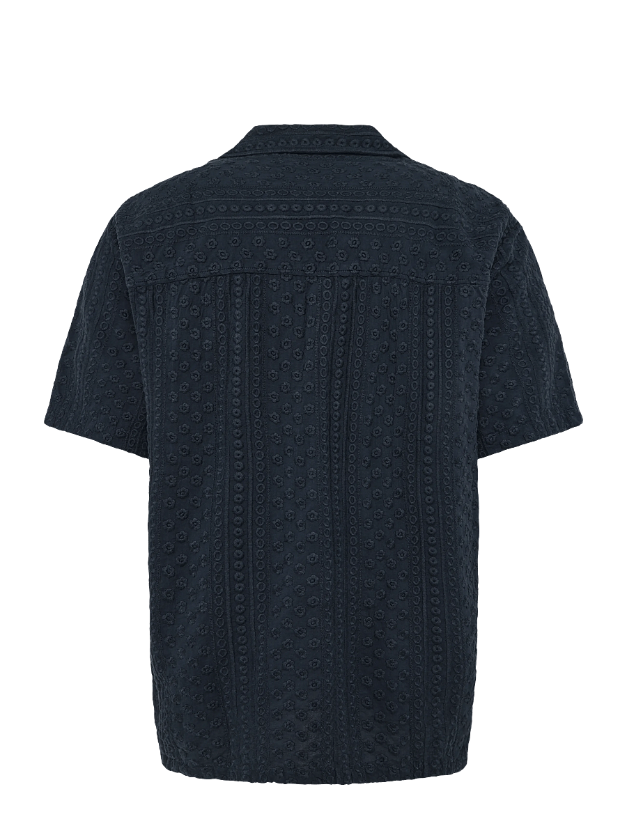 Matinique - MAklampo P - lühikeste varrukatega särgid - dark navy - 2