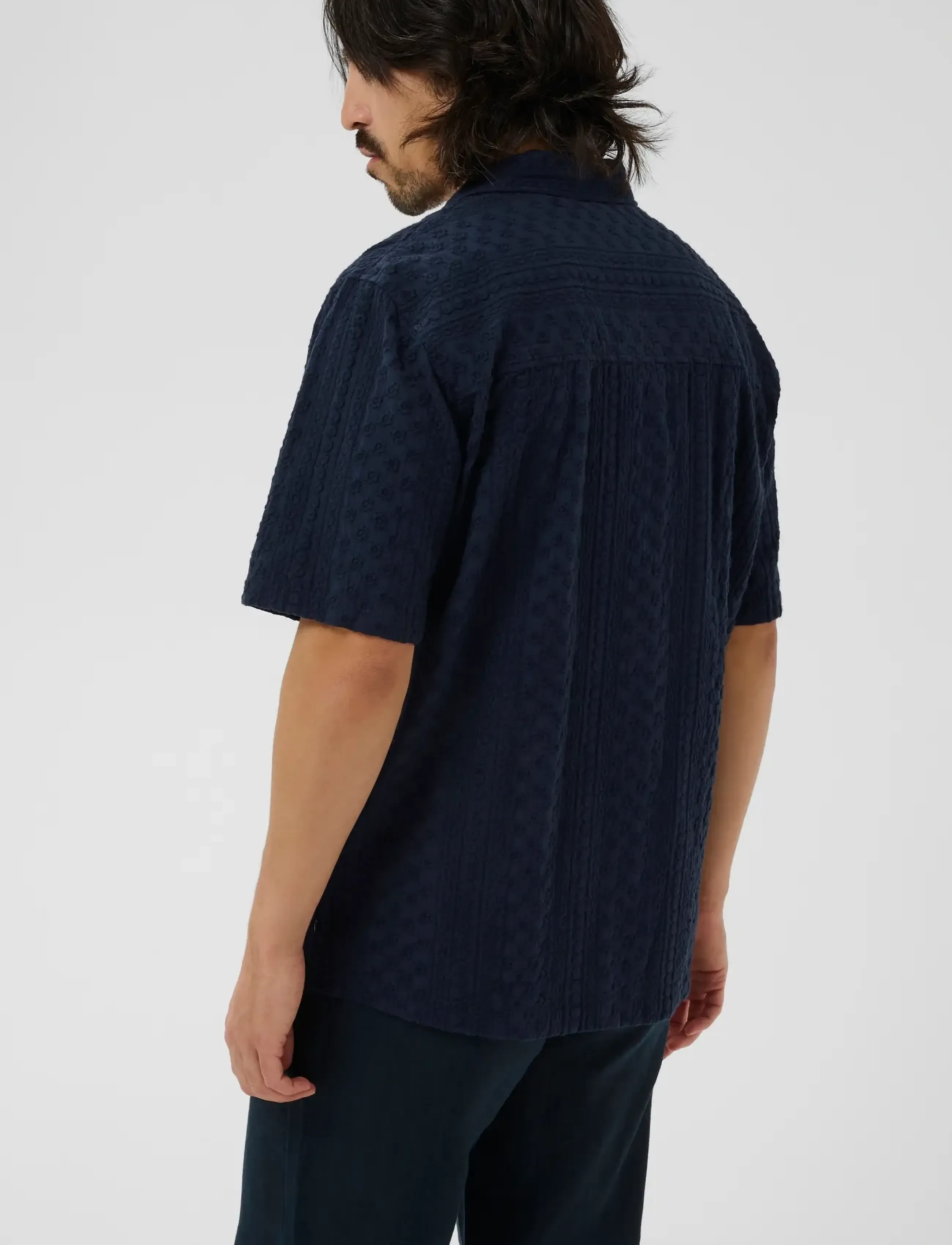 Matinique - MAklampo P - kurzarmhemden - dark navy - 2
