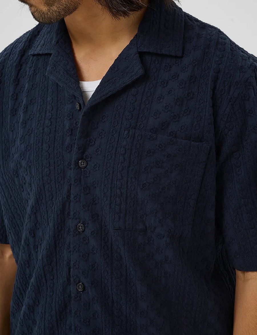 Matinique - MAklampo P - lühikeste varrukatega särgid - dark navy - 4