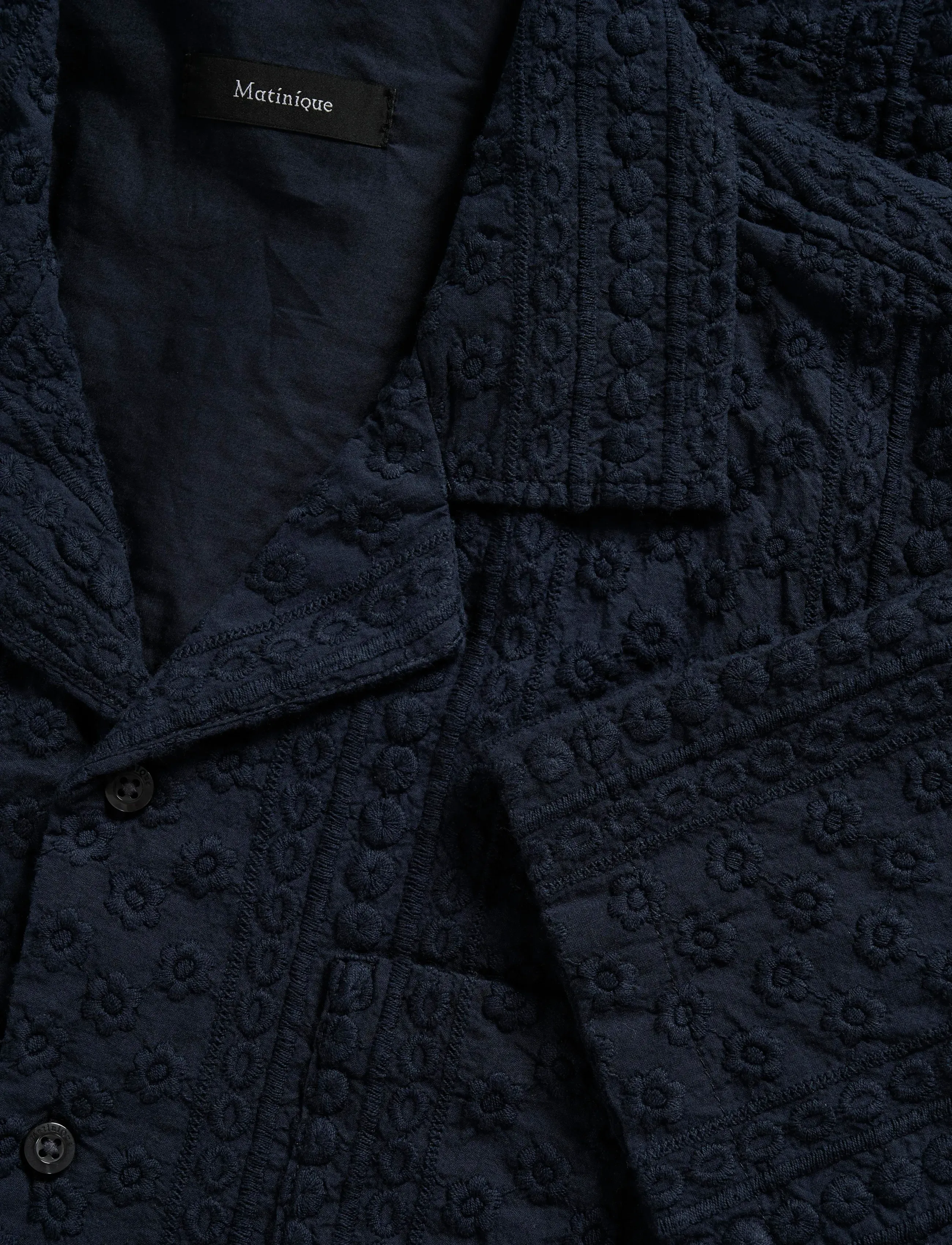 Matinique - MAklampo P - kurzarmhemden - dark navy - 4