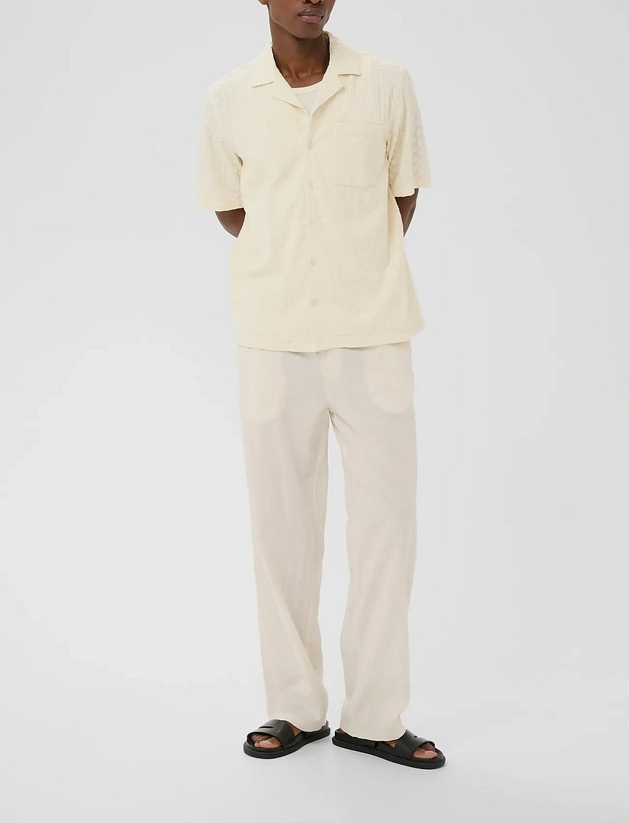 Matinique - MAklampo P - short-sleeved shirts - vanilla ice - 3