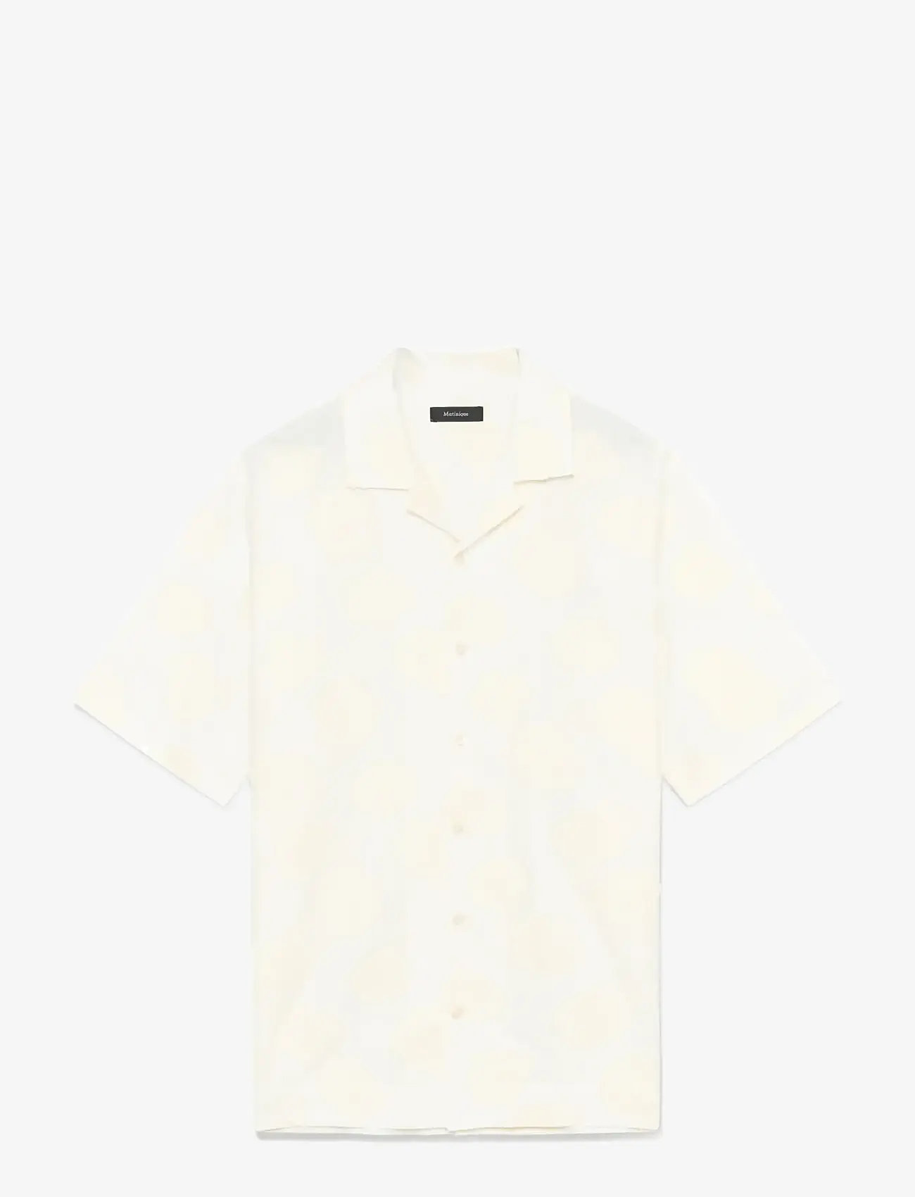Matinique - MAklampo - kortärmade skjortor - vanilla ice - 1