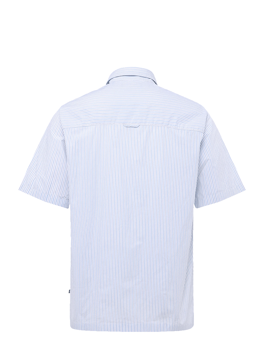 Matinique - MAklampo SS - gestreifte hemden - chambray blue - 2