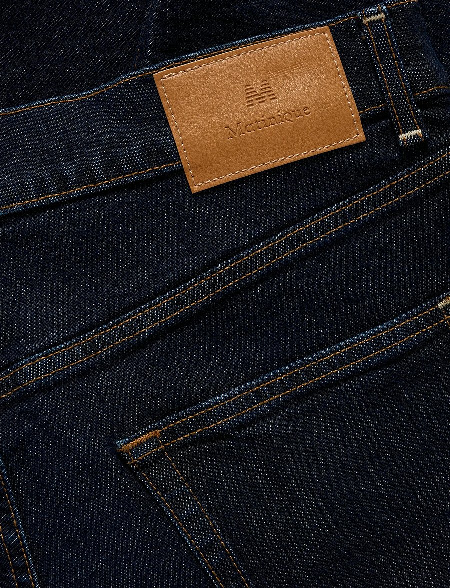 Matinique - MAmarcus Heritage Short - jorts - dark rinse - 5