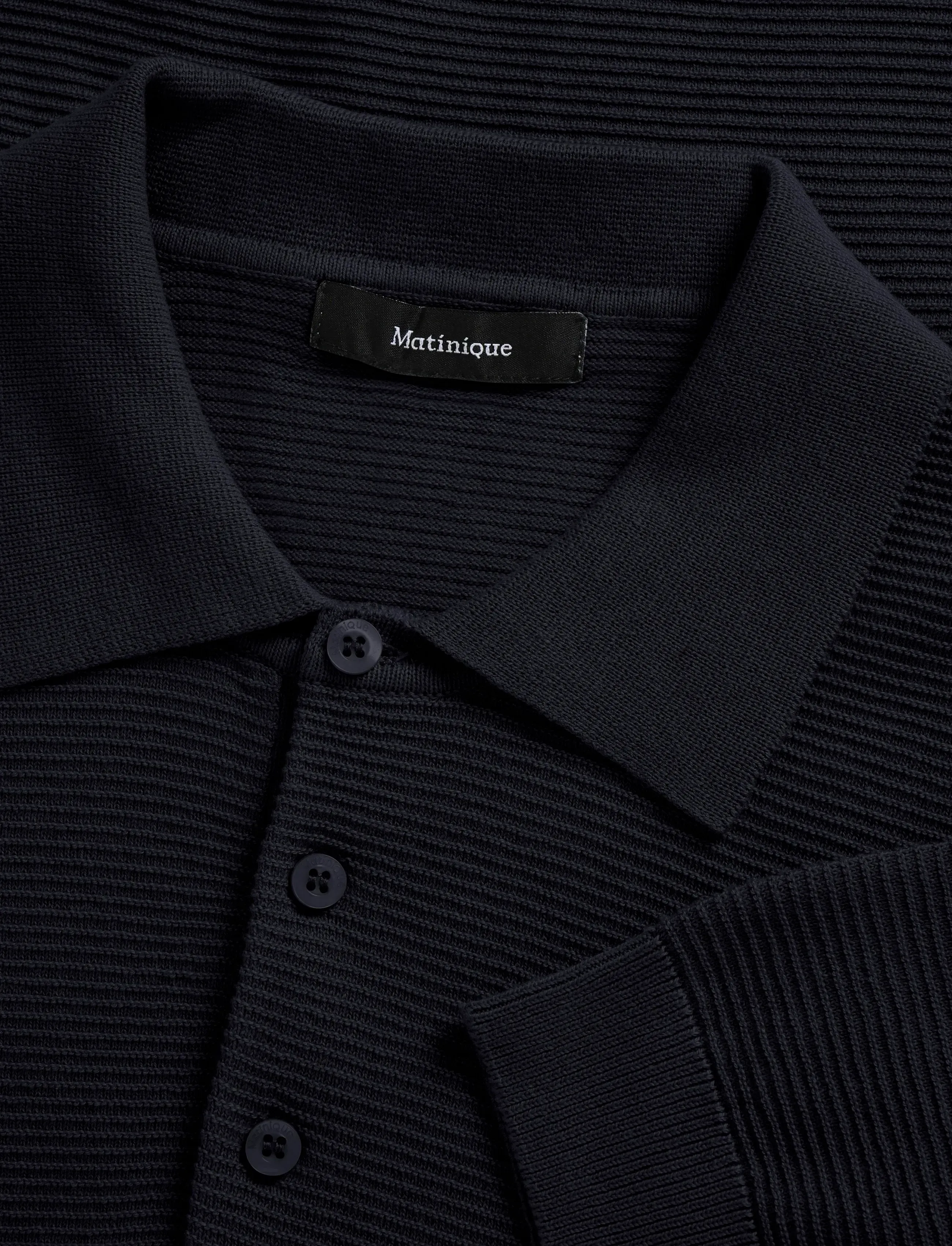 Matinique - MApolo BB - kootud polosärgid - dark navy - 2