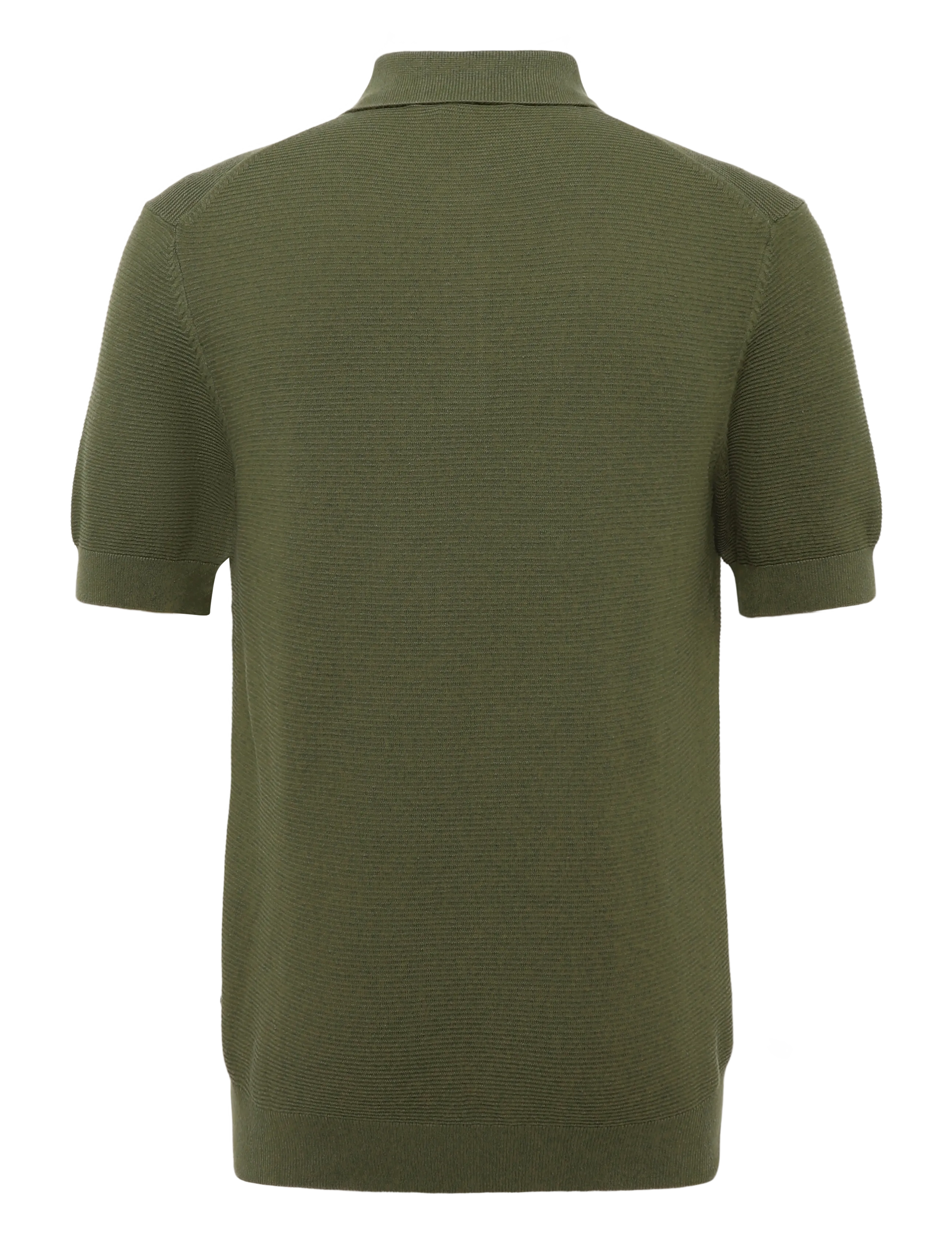 Matinique - MApolo BB - langärmlige strick-polohemden - olive night - 2