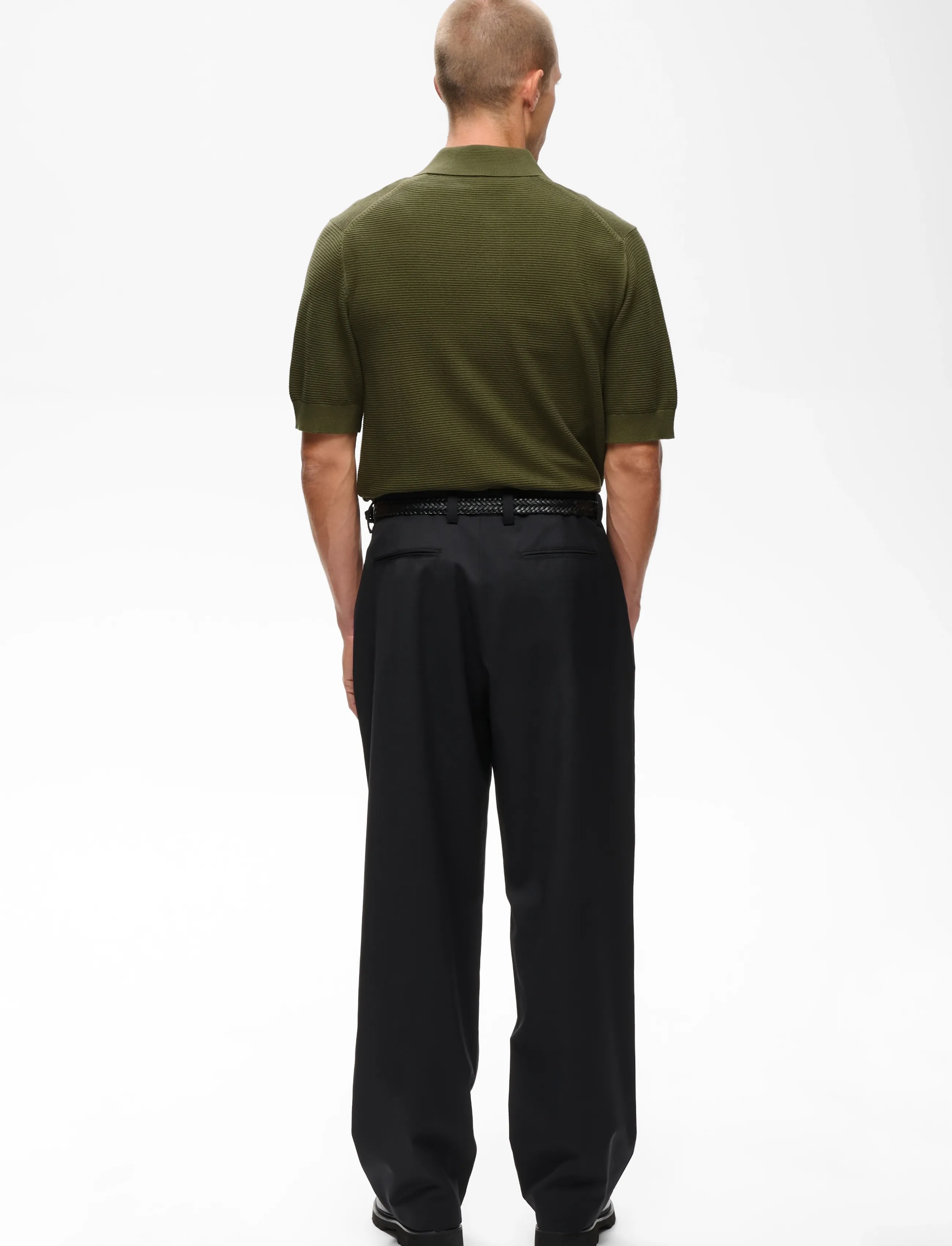 Matinique - MApolo BB - langärmlige strick-polohemden - olive night - 4