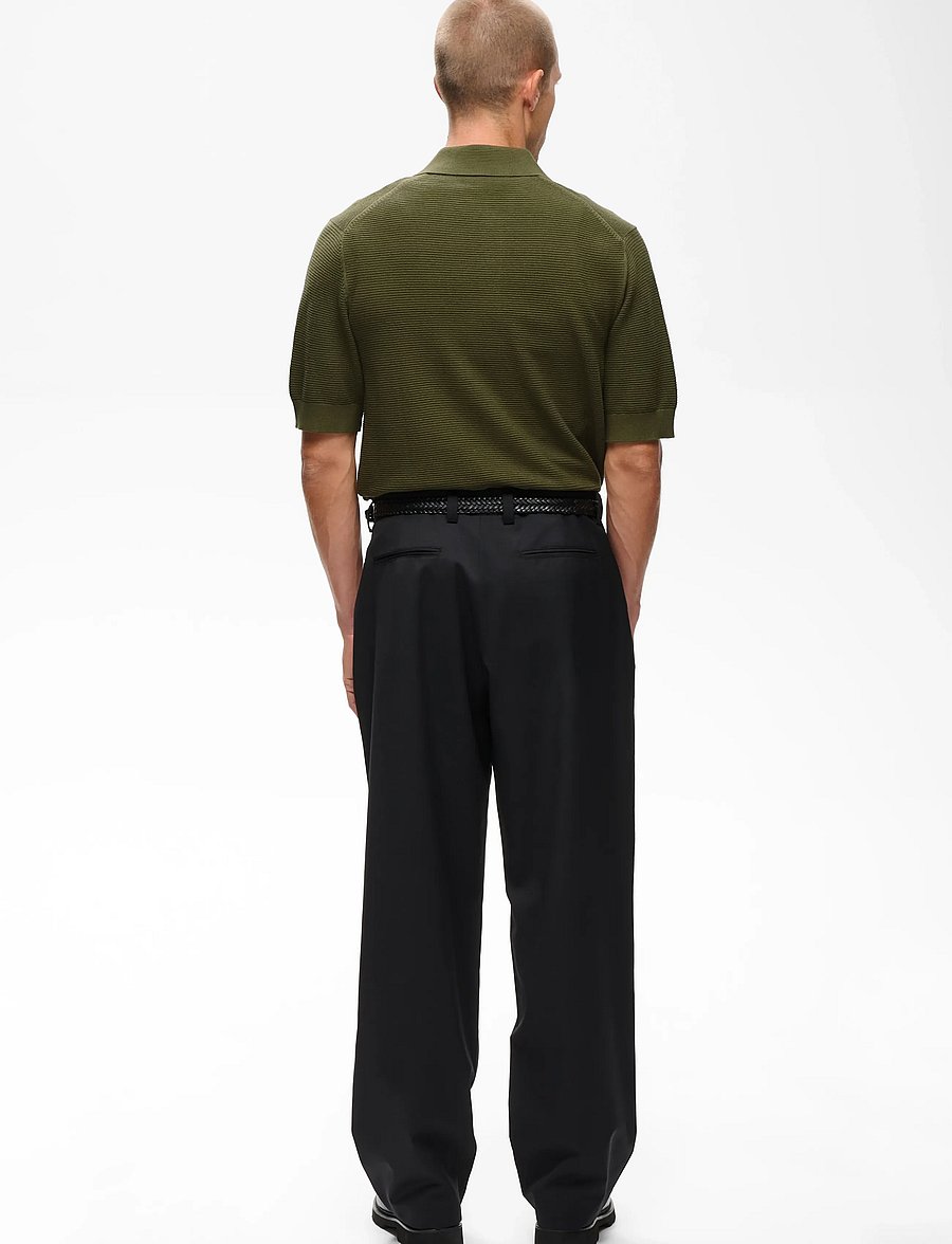 Matinique - MApolo BB - langärmlige strick-polohemden - olive night - 4