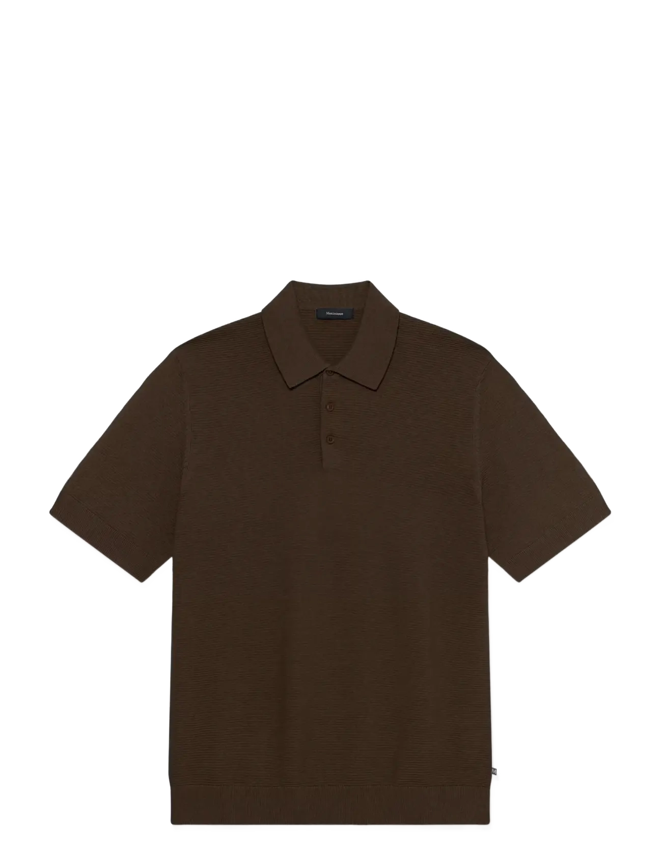 Matinique - MApolo BB - short-sleeved polos - turkish coffee - 1