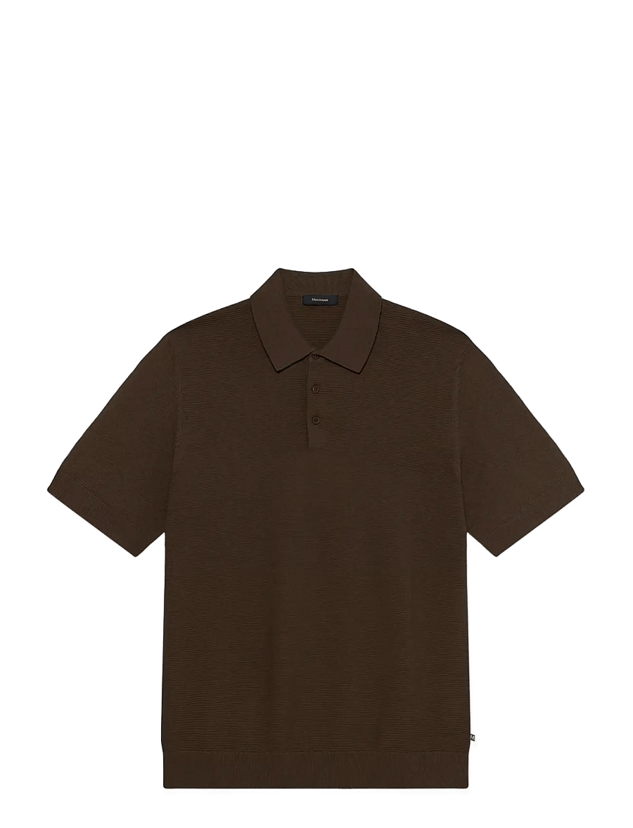 Matinique - MApolo BB - short-sleeved polos - turkish coffee - 1