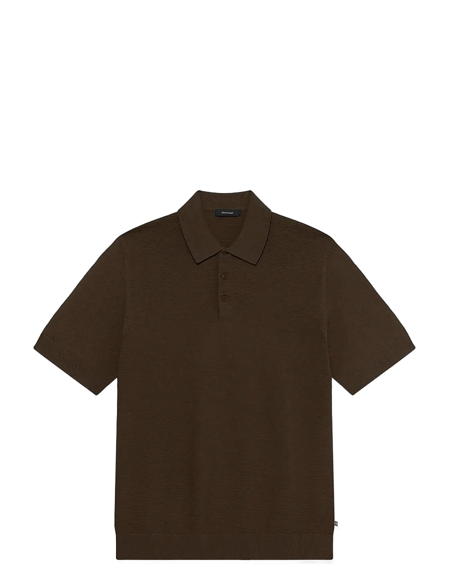 Matinique - MApolo BB - knitted polos - turkish coffee - 1