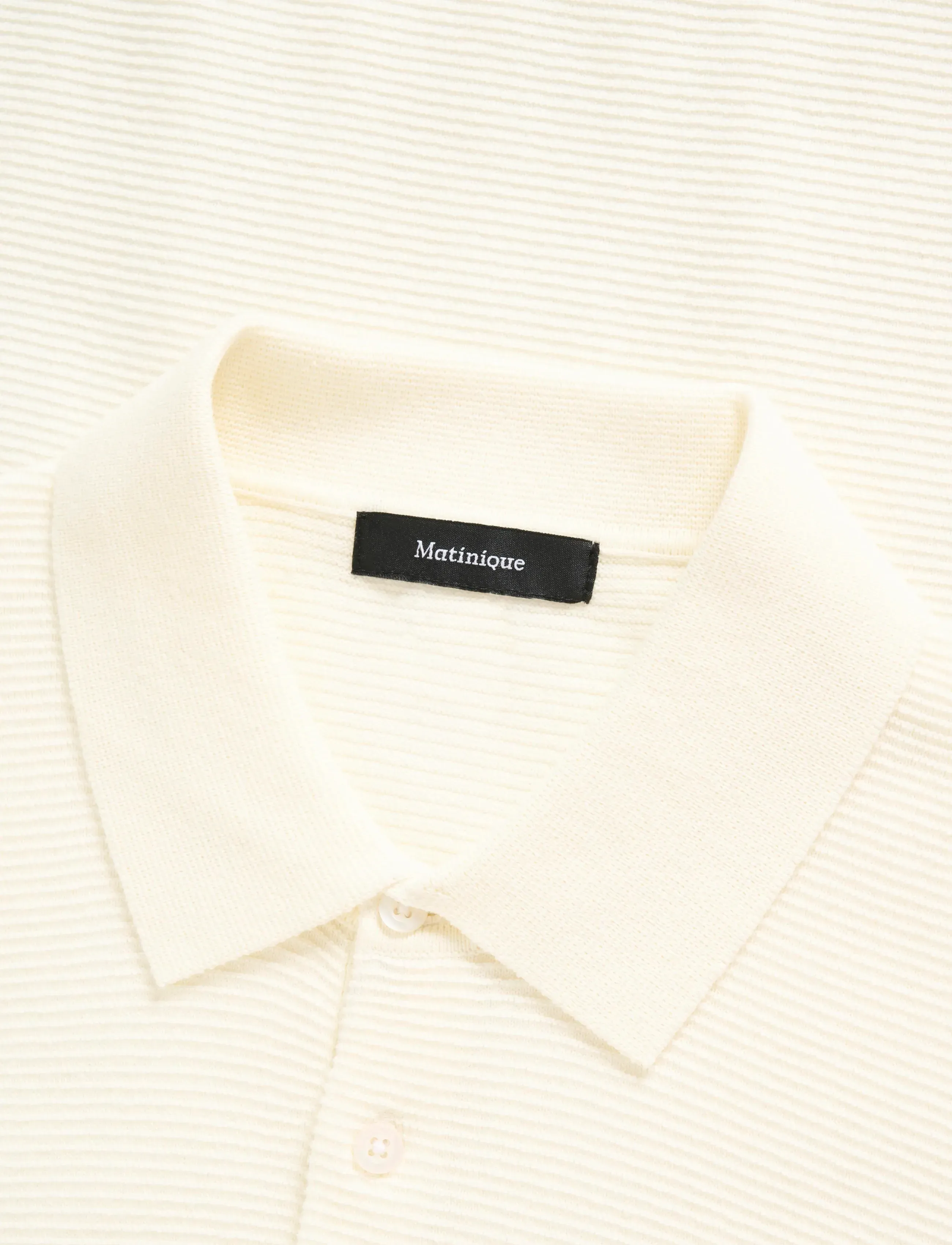 Matinique - MApolo BB - kootud polosärgid - vanilla ice - 5