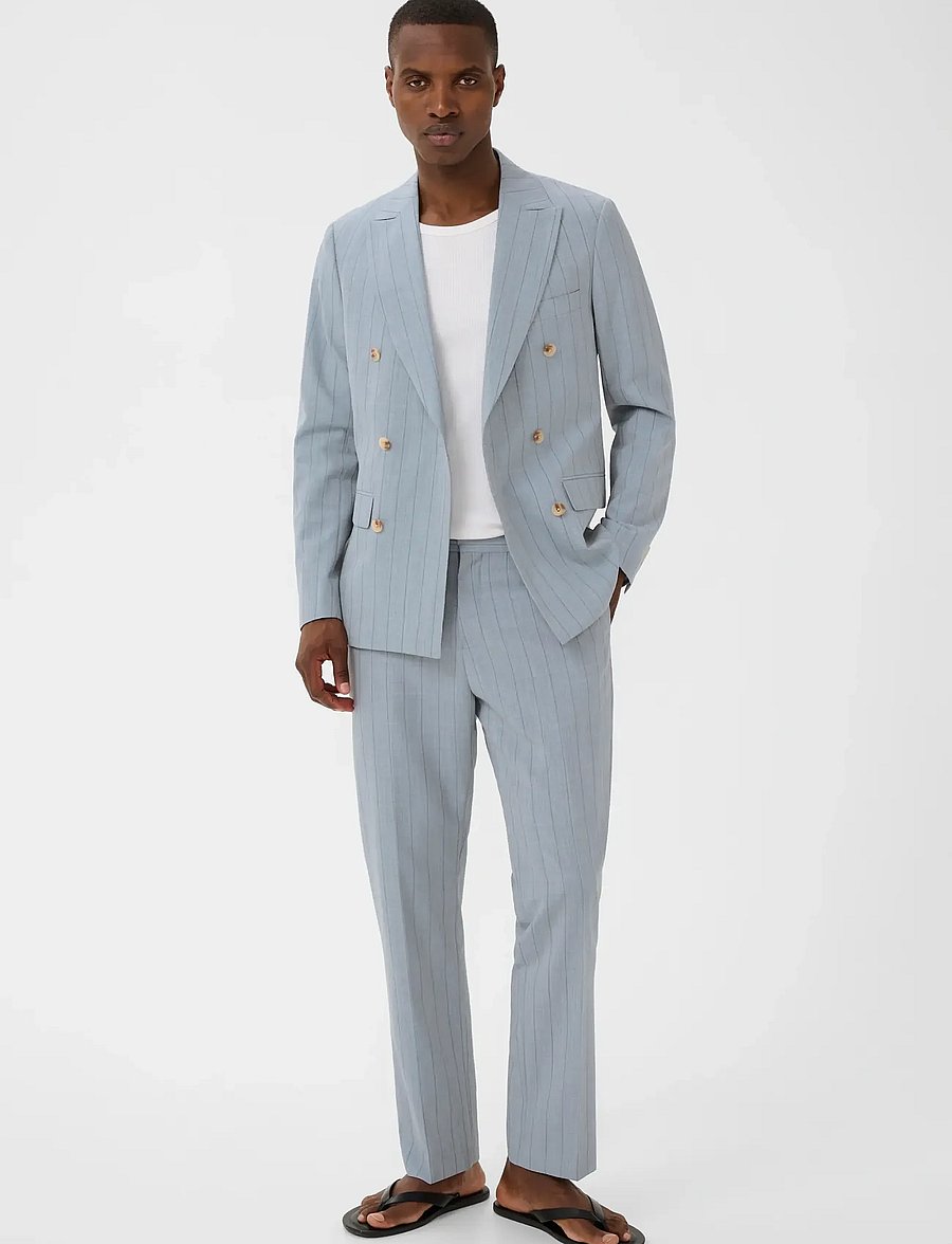 Matinique - MAwesley Pant - hørbukser - tradewinds - 2