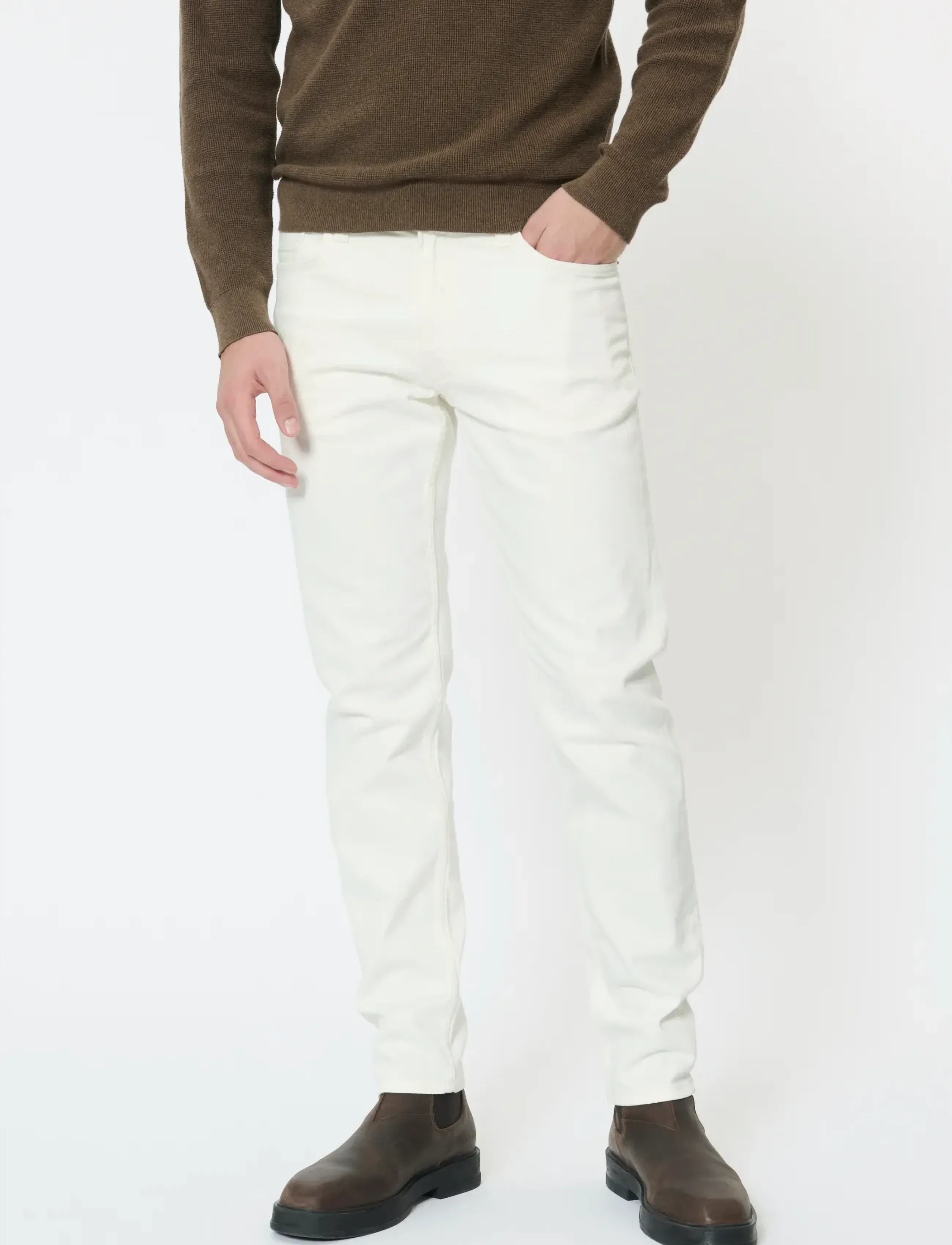 Matinique Majake, 32 x 32, Cream, Jeans > Afslappede, Herre