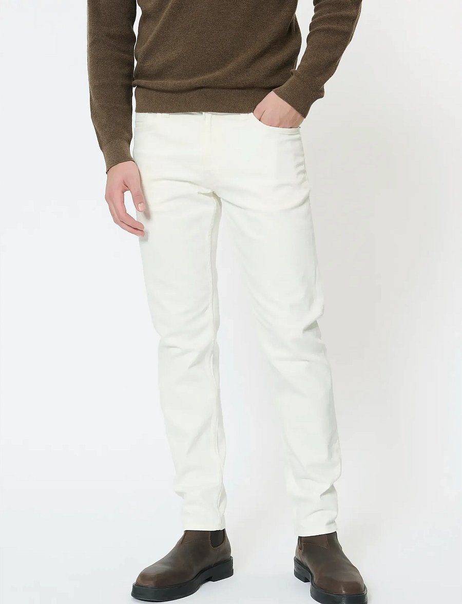 Matinique - MAjake - loose jeans - off white - 0