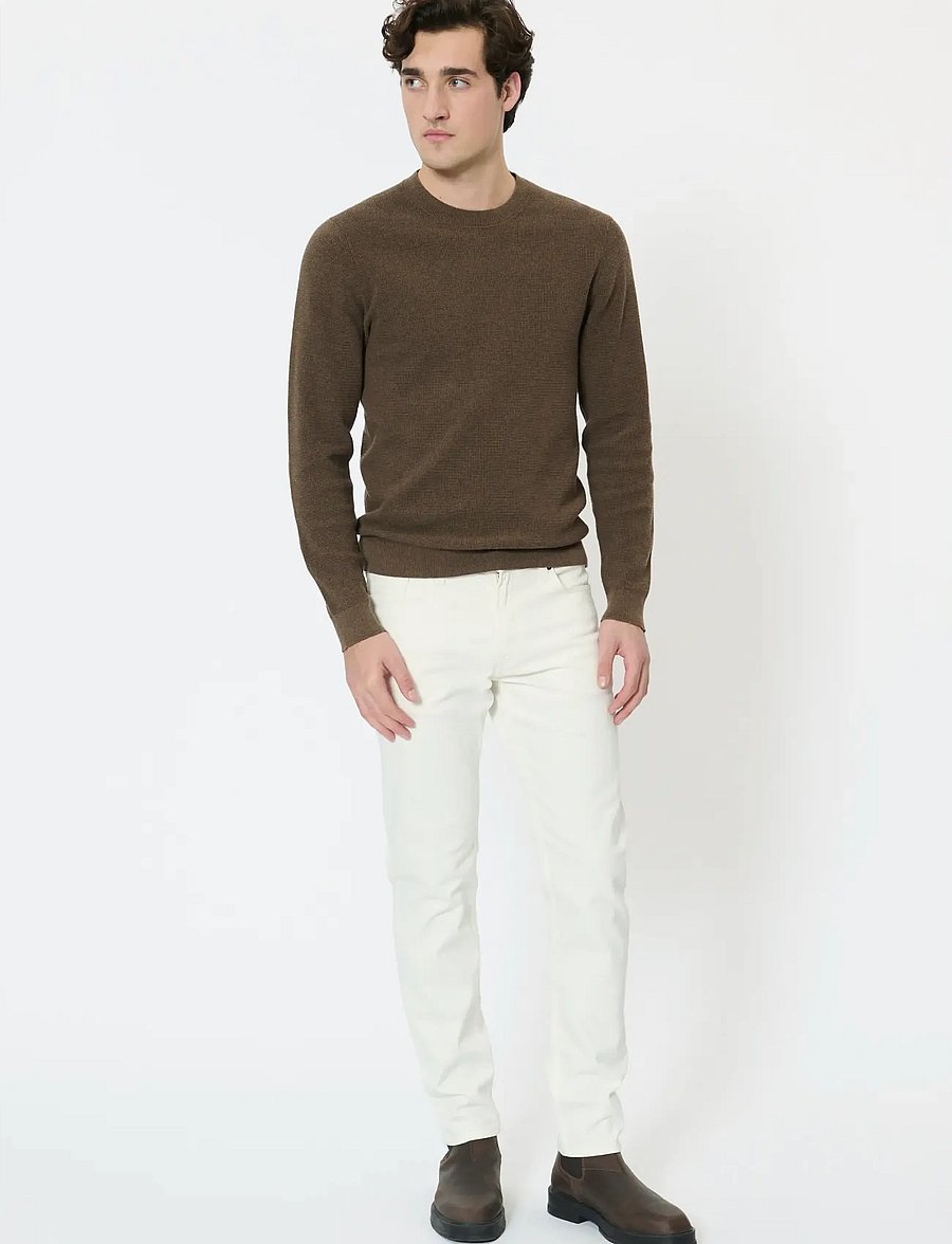 Matinique - MAjake - loose jeans - off white - 2