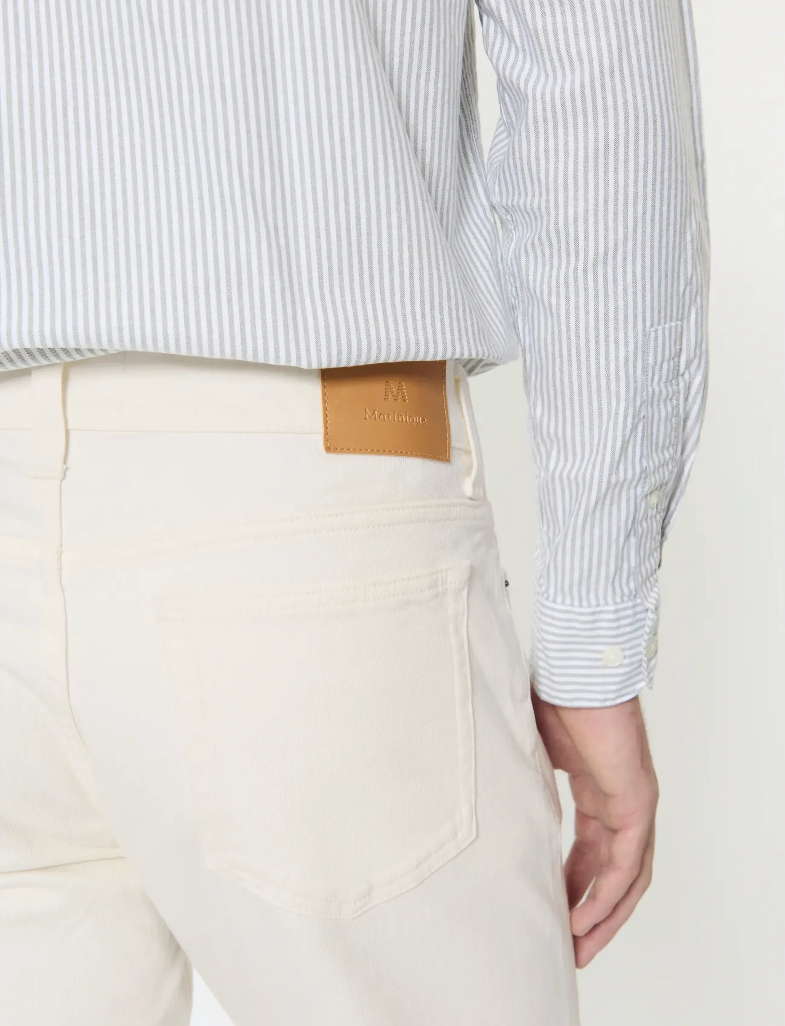 Matinique - MAmike - hosen & jeans - off white - 5