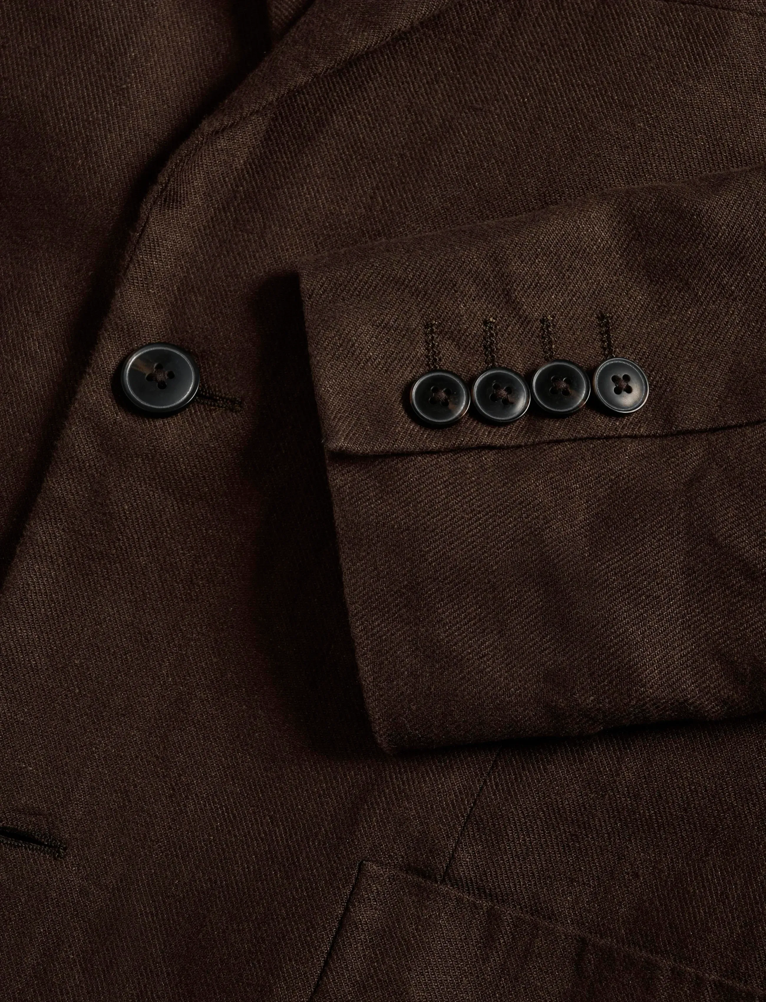 Matinique - MAcharles - dobbeltradede blazere - chocolate brown - 2