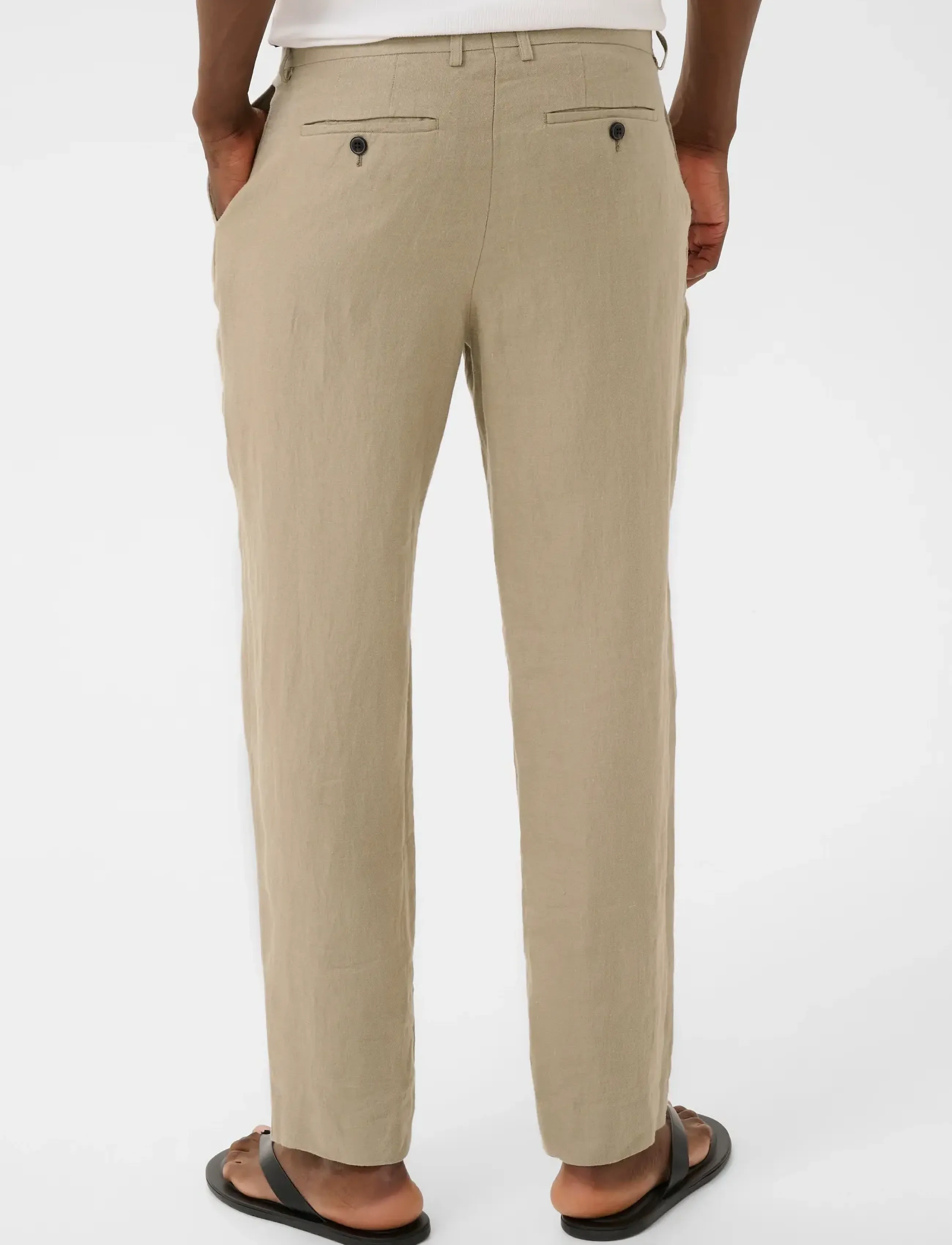 Matinique - MAwesley Pant - leinenhosen - winter twig - 3