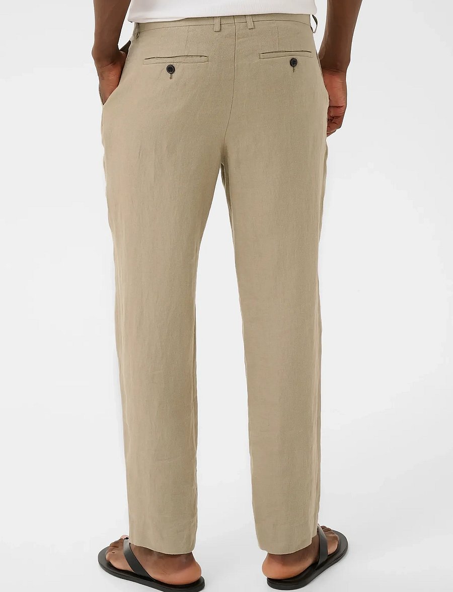 Matinique - MAwesley Pant - leinenhosen - winter twig - 3