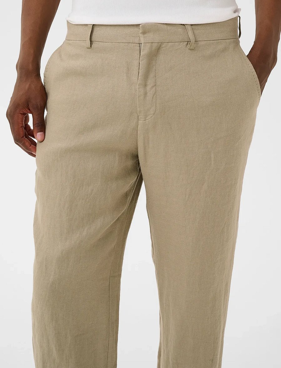 Matinique - MAwesley Pant - leinenhosen - winter twig - 4