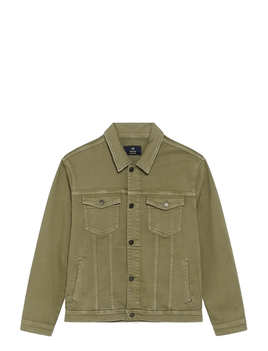 Matinique - MAshepard Jacket - voodrita teksatagid - silver sage - 1